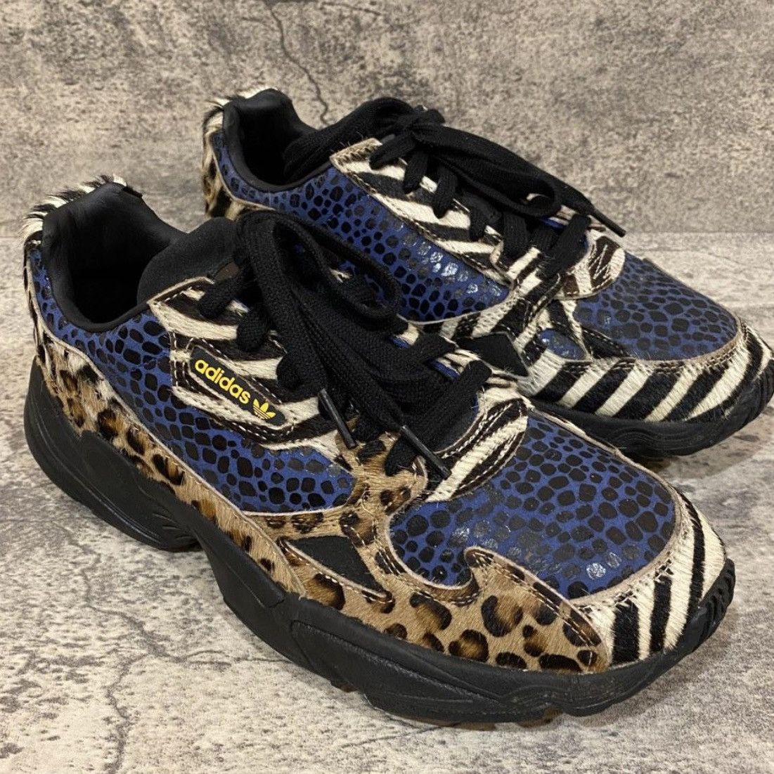 adidas gazelle silver green womens Adidas Falcon Women's Shoes Core Black Patent Leather/Collegiate Purpl