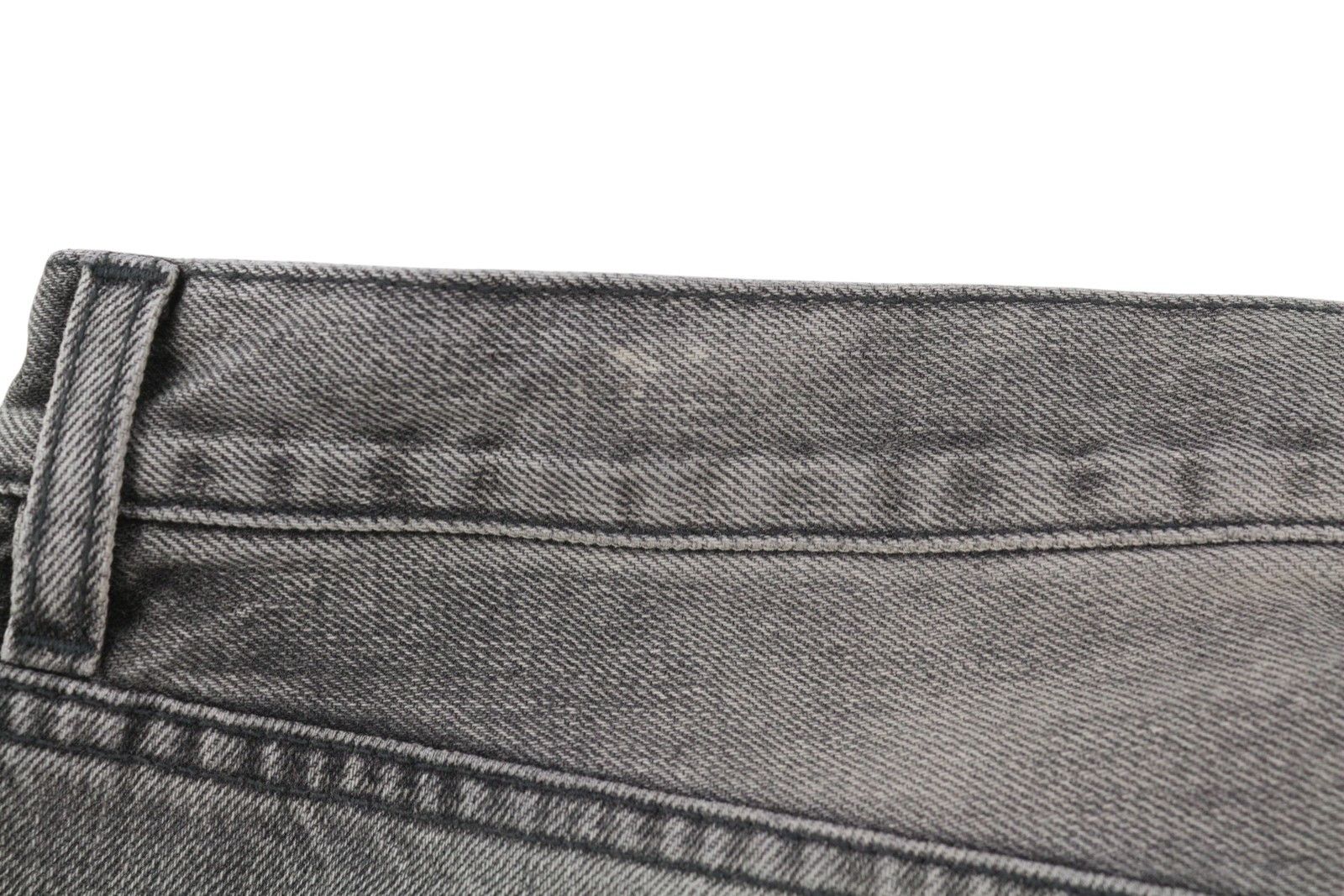 R13 D'ARCY LOOSE 33 Polaris Black Distress PS26 Jeans 88928 Size US 33 - 14 Thumbnail