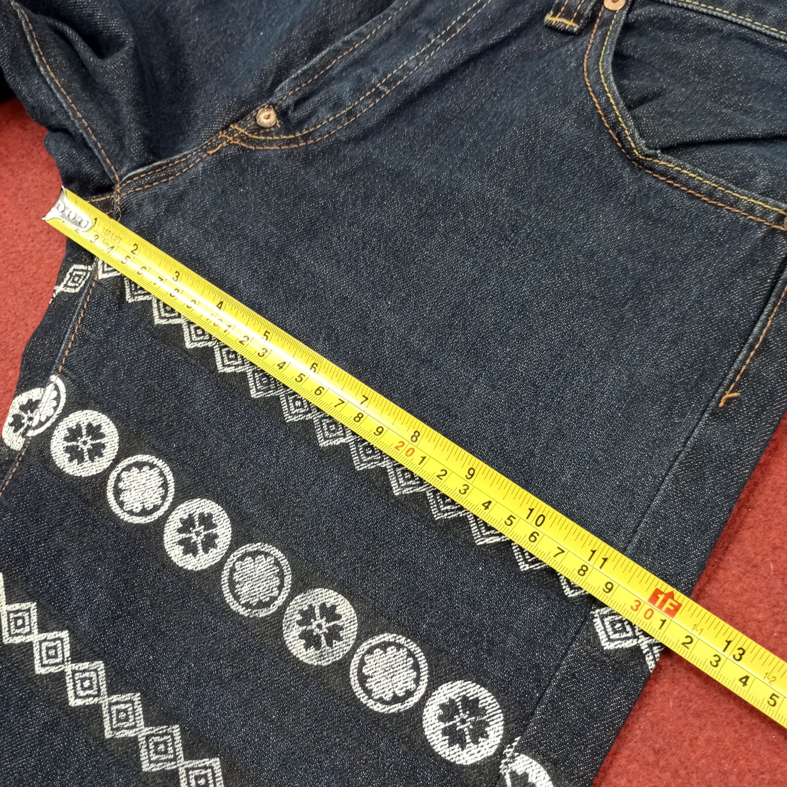 Japanese Brand Vintage Evisu Japanese Brand Custom Daicock Jeans c244n11 Size US 30 / EU 46 - 9 Thumbnail