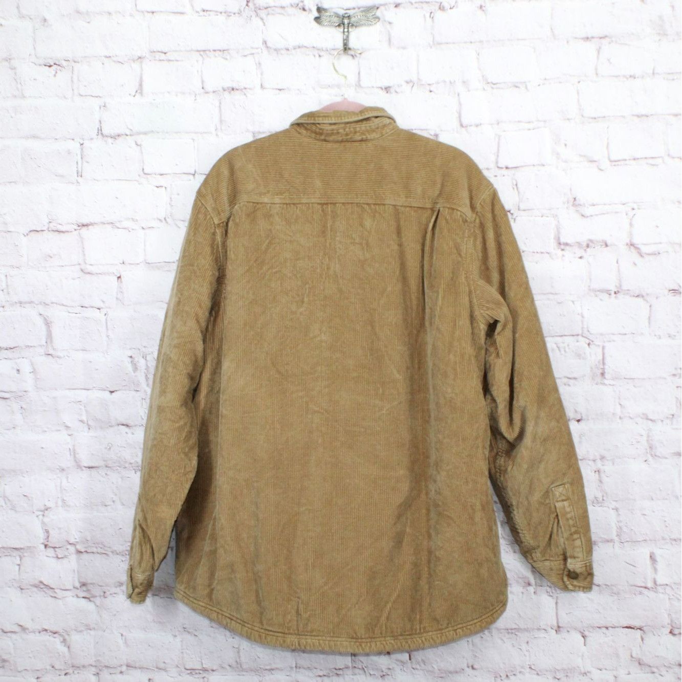 L.L. Bean LL Bean Mens Heritage Fleece Lined Shirt Jac Corduroy Size US XL / EU 56 / 4 - 7 Thumbnail