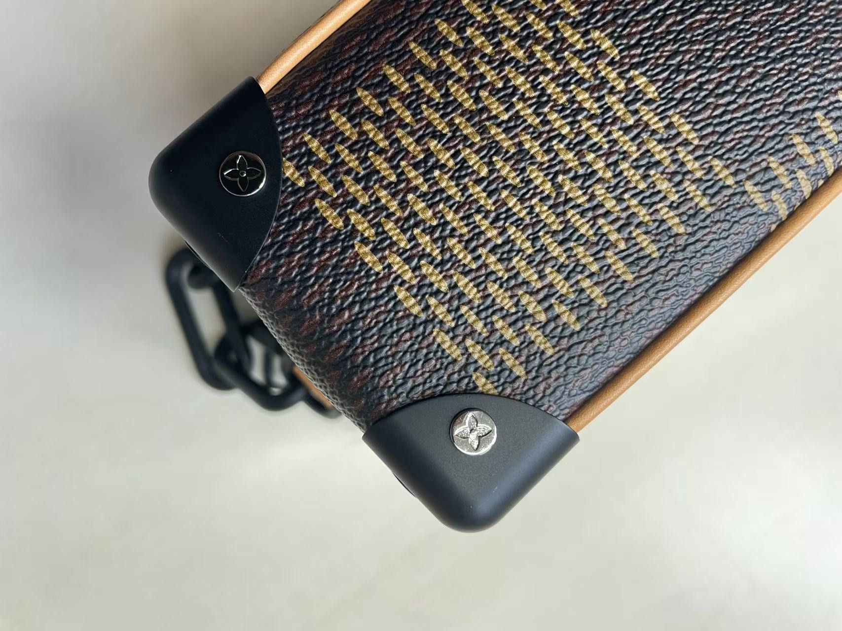 Louis Vuitton Louis Vuitton Nigo Giant Damier Ebene Mini Soft Trunk Size ONE SIZE - 8 Thumbnail
