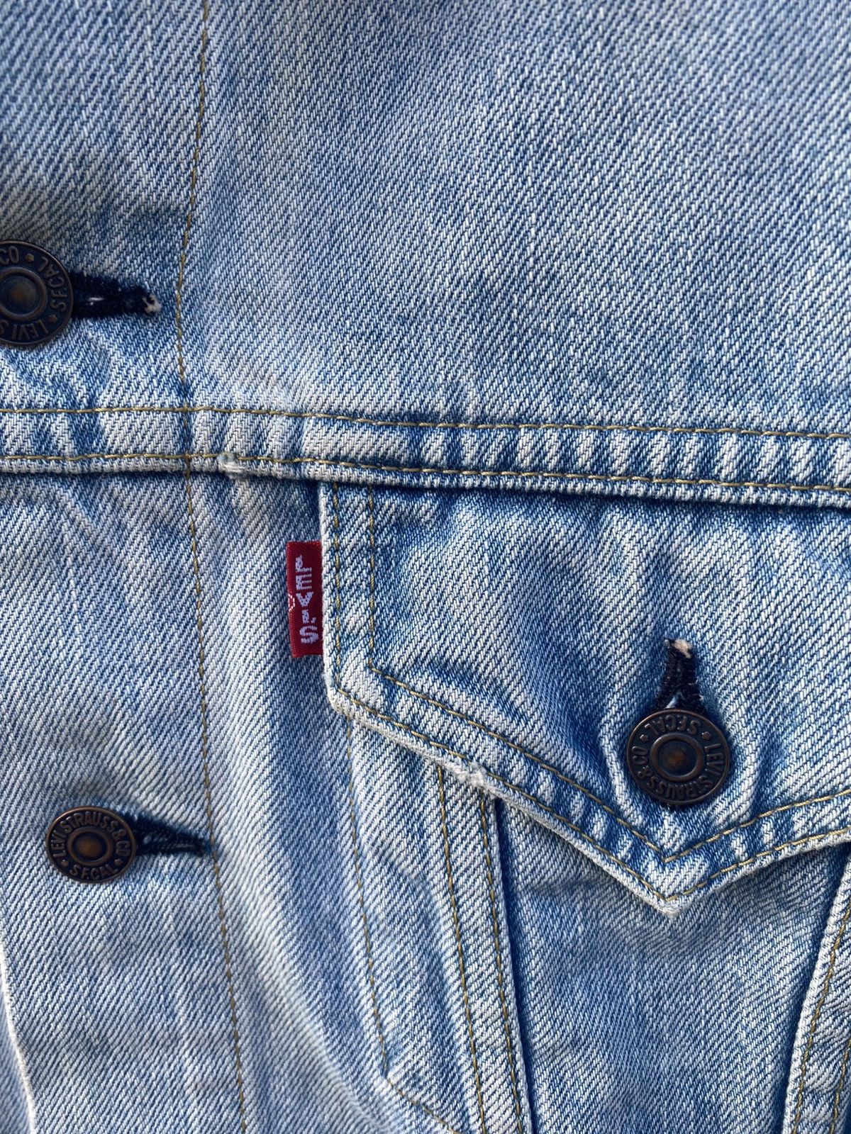 Levi's Vintage LEVIS Big E trucker jacket Size US M / EU 48-50 / 2 - 13 Thumbnail
