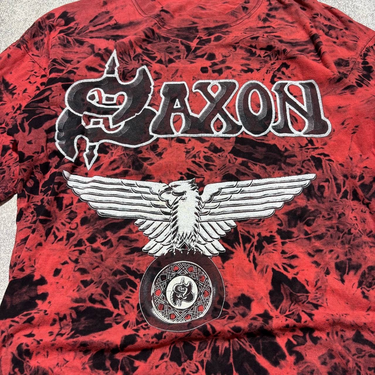 Band Tees Saxon Vintage T Shirt Metal Band Metallica Rare Tour 2003 Size US L / EU 52-54 / 3 - 5 Thumbnail