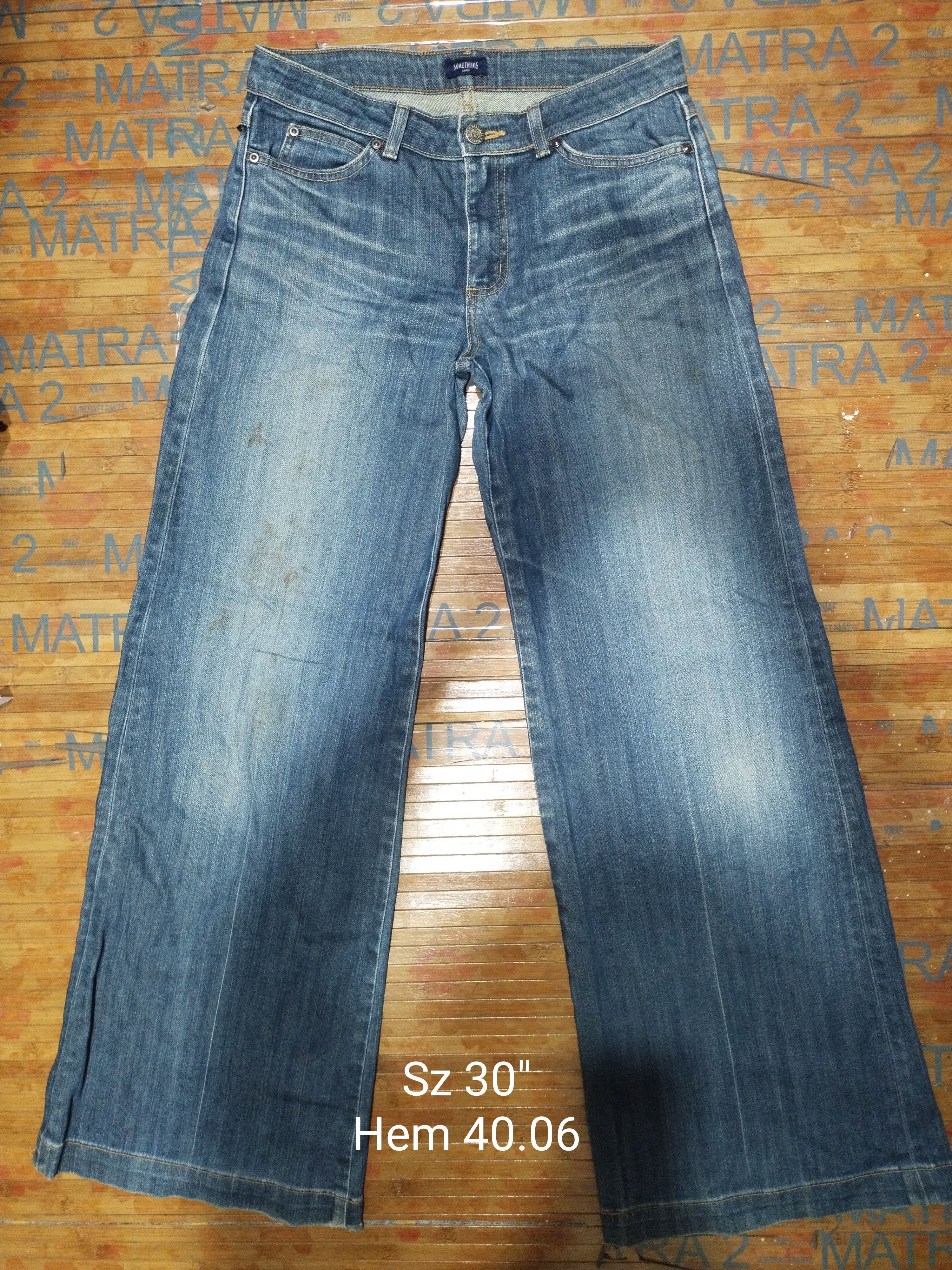 Edwin × Japanese Brand × Vintage Jeans Edwin Something Sz 30" Size 30" / US 8 / IT 44 - 1 Thumbnail