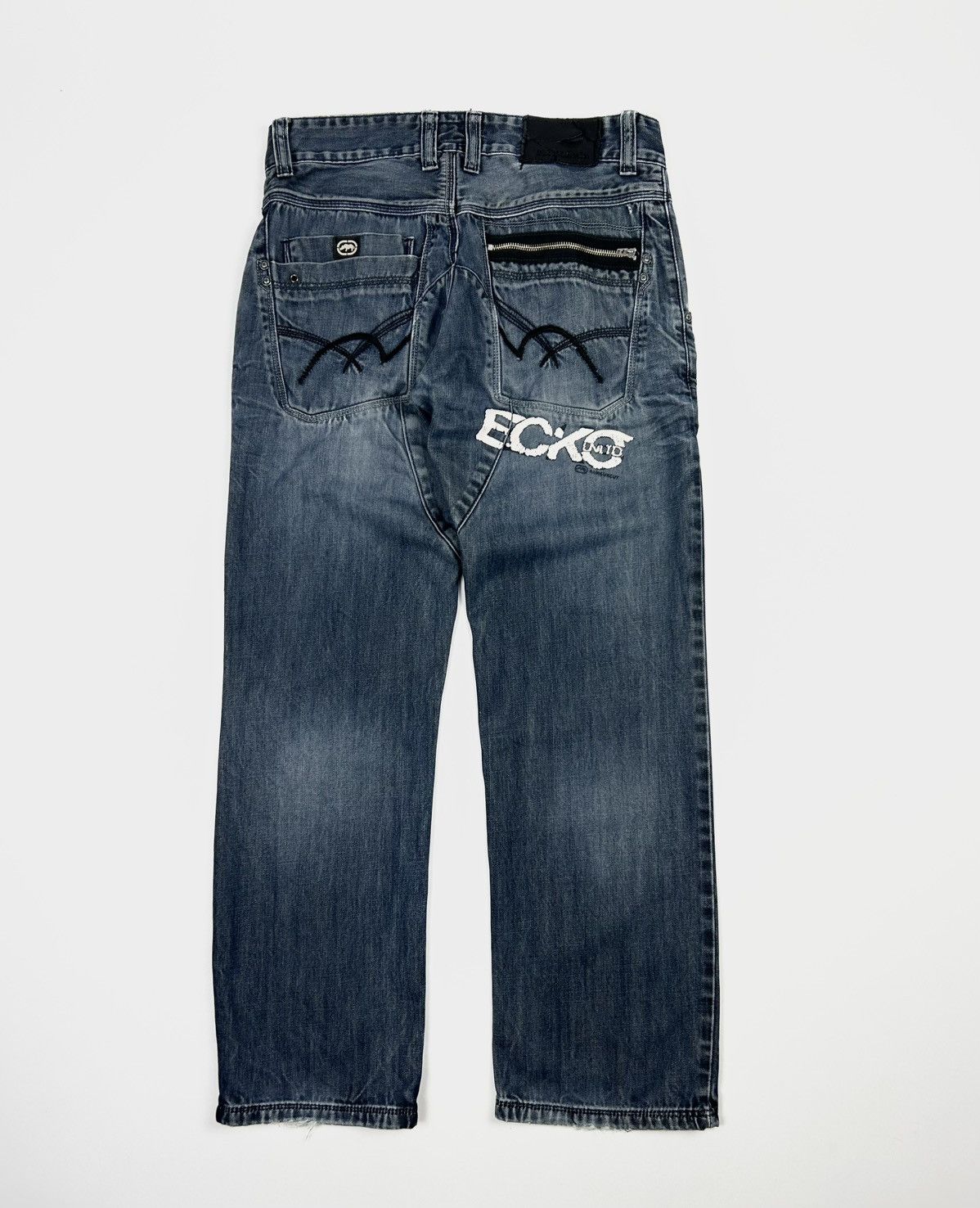 Ecko Unltd. Vintage Y2k Ecko Unltd. jeans rare denim rap pants 90s Size US 32 / EU 48 - 1 Thumbnail
