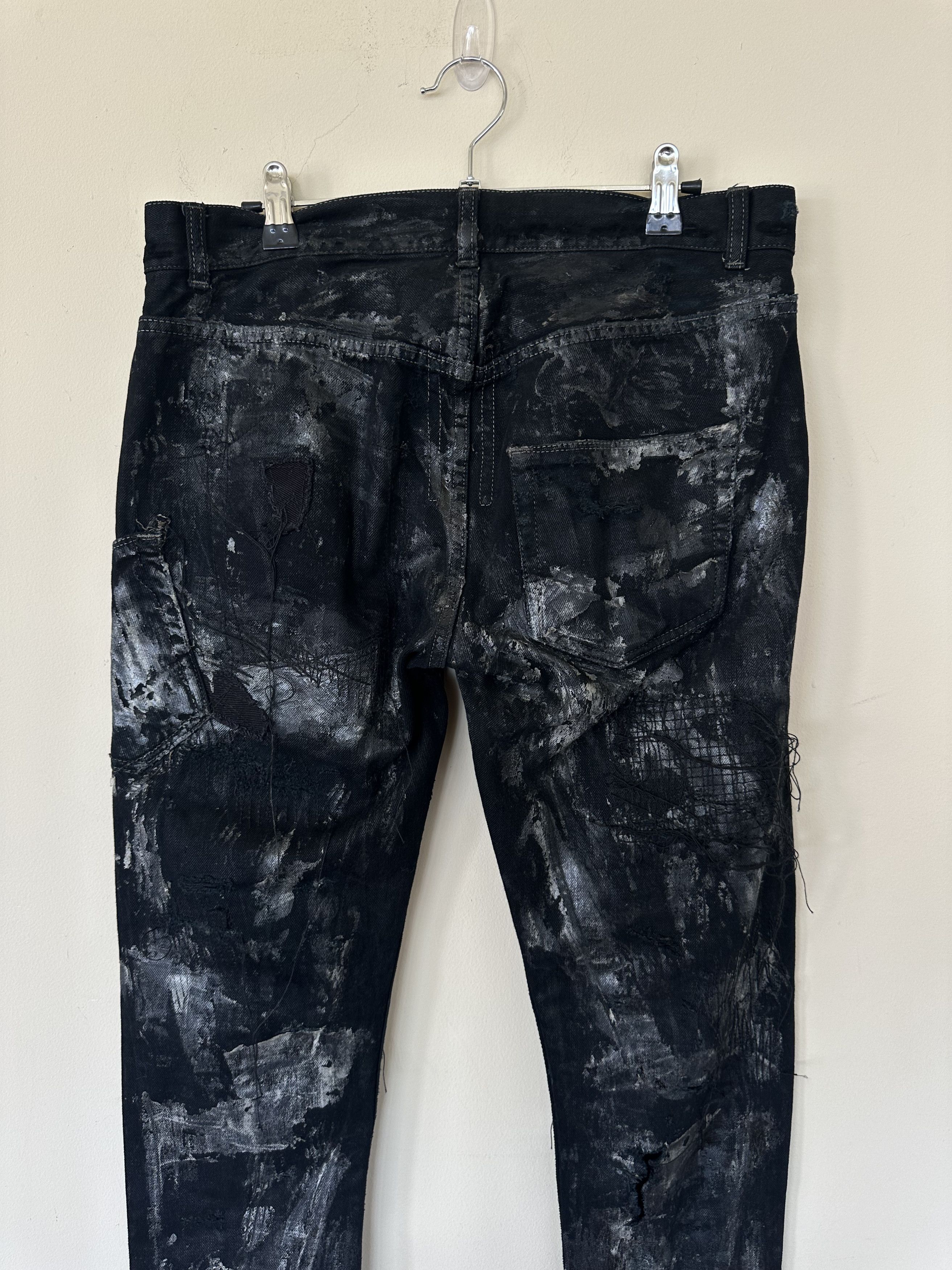 Rick Owens Rick Owens Waxed Detroit Cut Denim Size US 30 / EU 46 - 8 Thumbnail