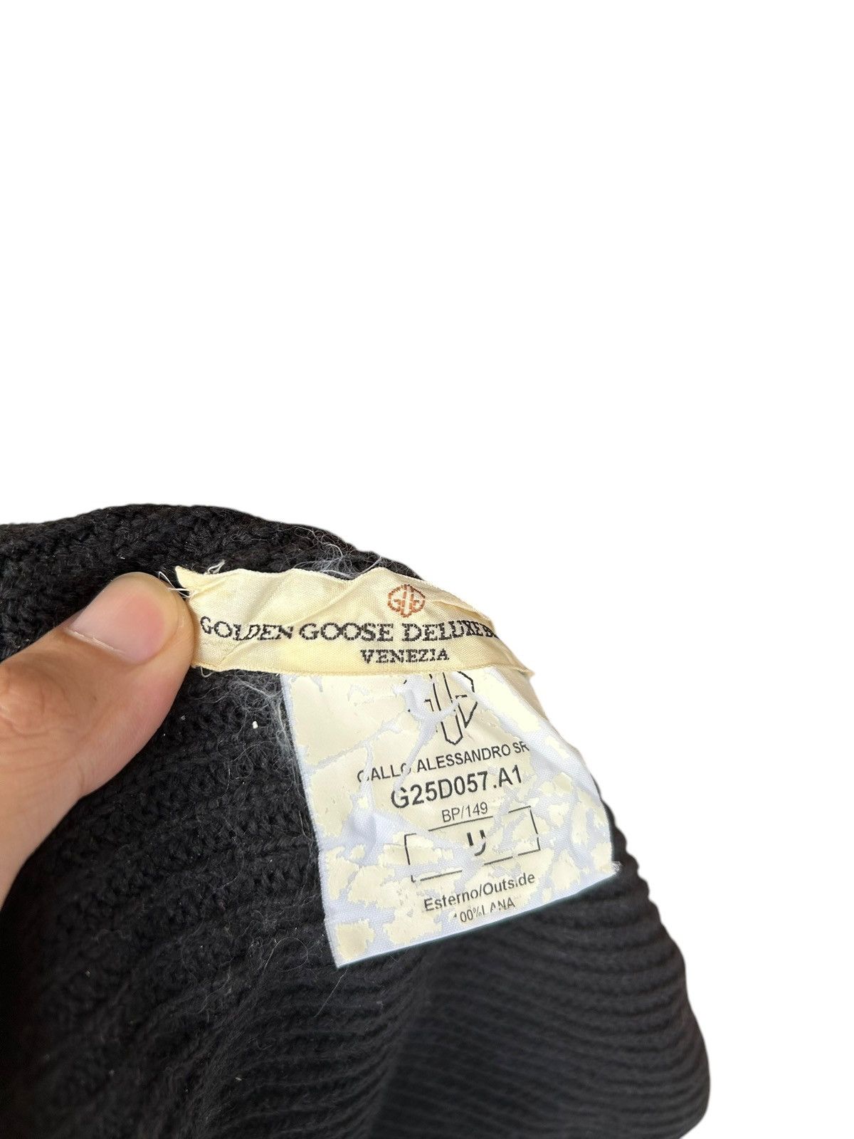 Japanese Brand × Kapital × Vintage Golden Goose Deluxe Brand Made italy Beanie Hats Size ONE SIZE - 6 Thumbnail