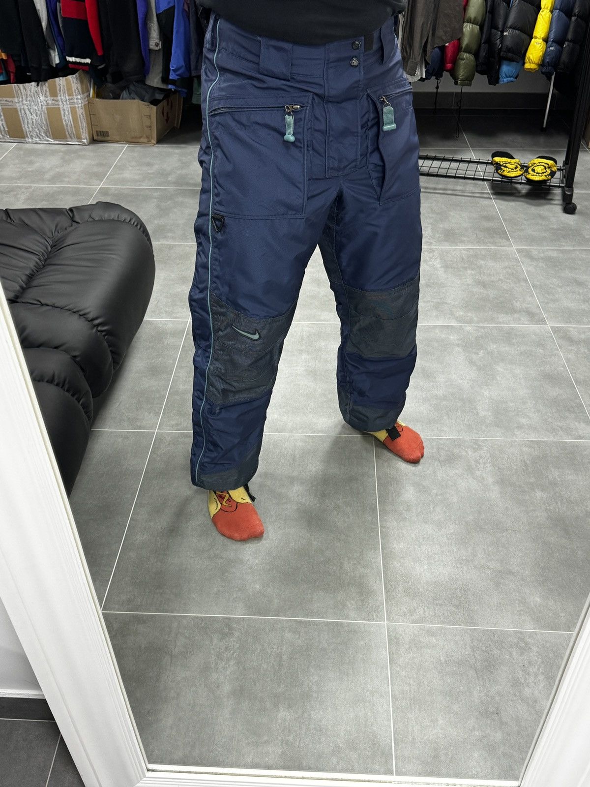 Nike ACG Vintage Nike ACG Full Side Zip Ski Snow Pants 90s Men Size US 30 / EU 46 - 3 Thumbnail