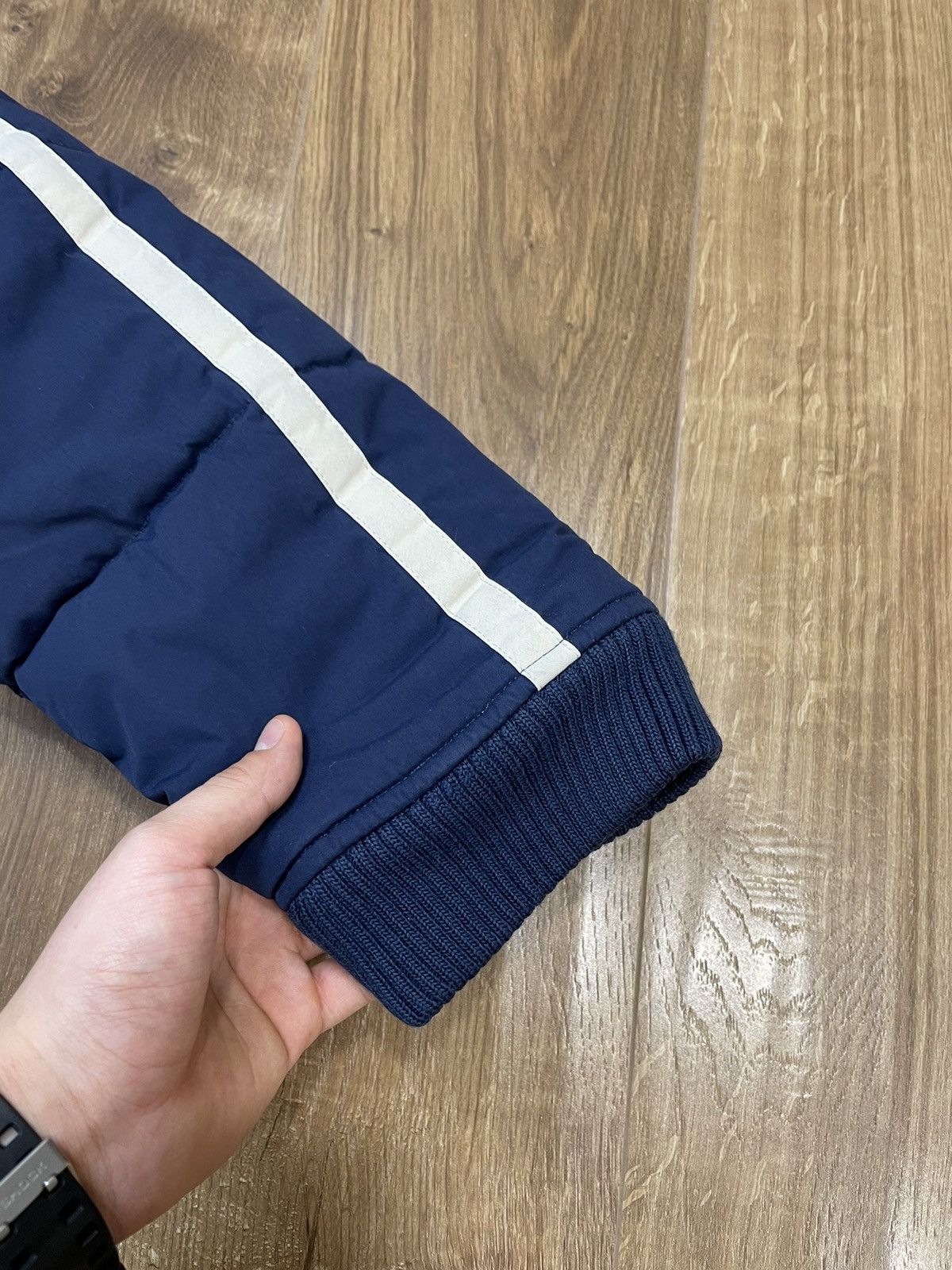 Nike × Vintage Vintage Nike Y2K Style Athletic 1971 Blue Puffer Jacket Size US M / EU 48-50 / 2 - 8 Thumbnail