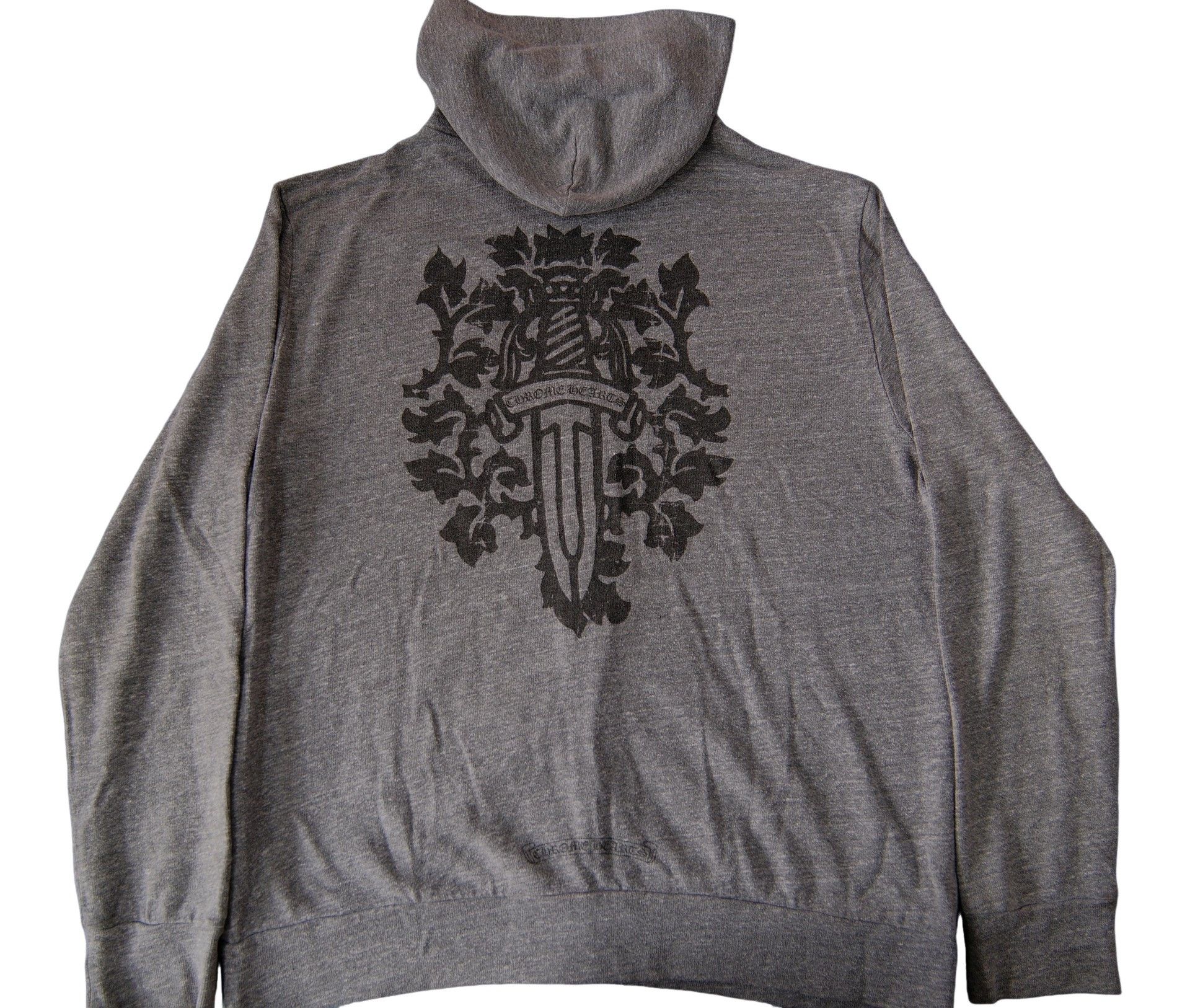 Chrome Hearts Chrome Hearts Dagger Graphic Zip-Up Hoodie S Size US S / EU 44-46 / 1 - 1 Thumbnail