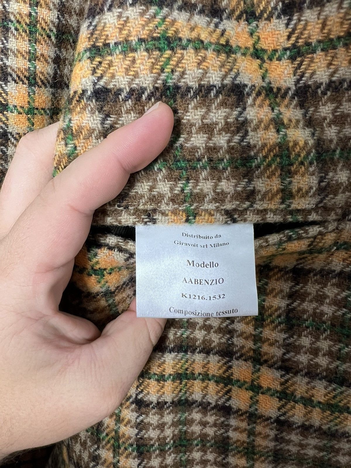 Doppiaa Rare Doppiiaa Aabenzio Tweed Checkered Blazer Jacket Size US M / EU 48-50 / 2 - 20 Thumbnail