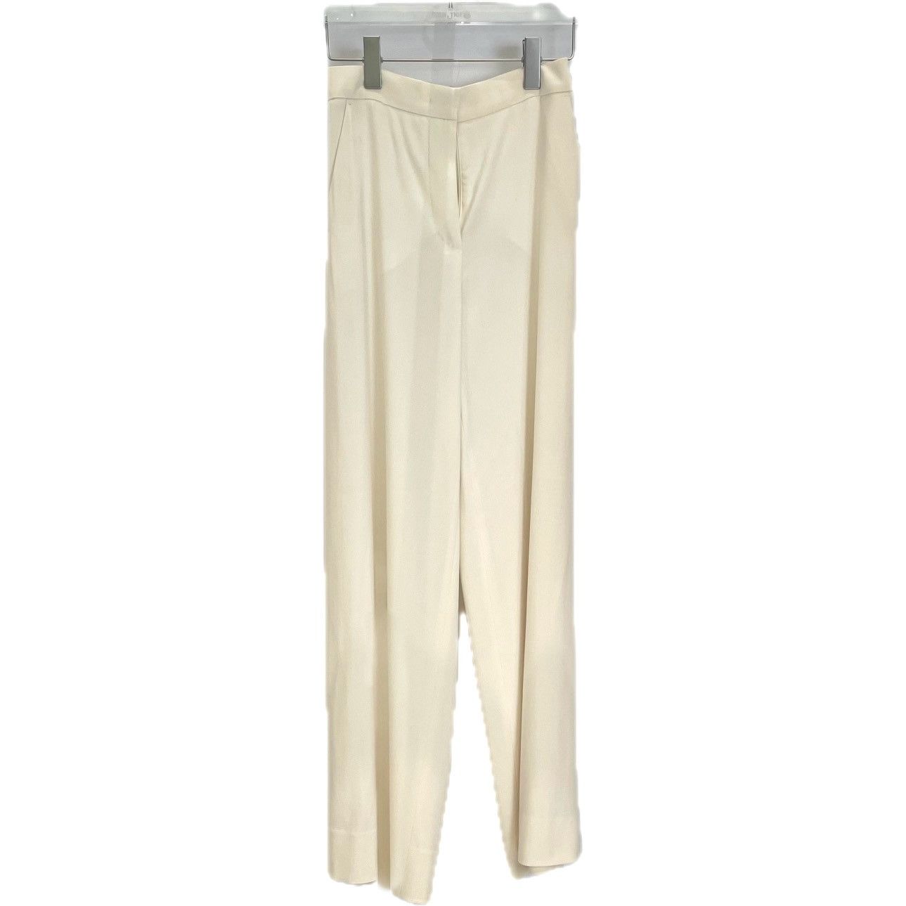 Max Mara MaxMara Off-white Wool Casual Suit Pants K26WX Size 25" / US 0 / IT 36 - 1 Thumbnail
