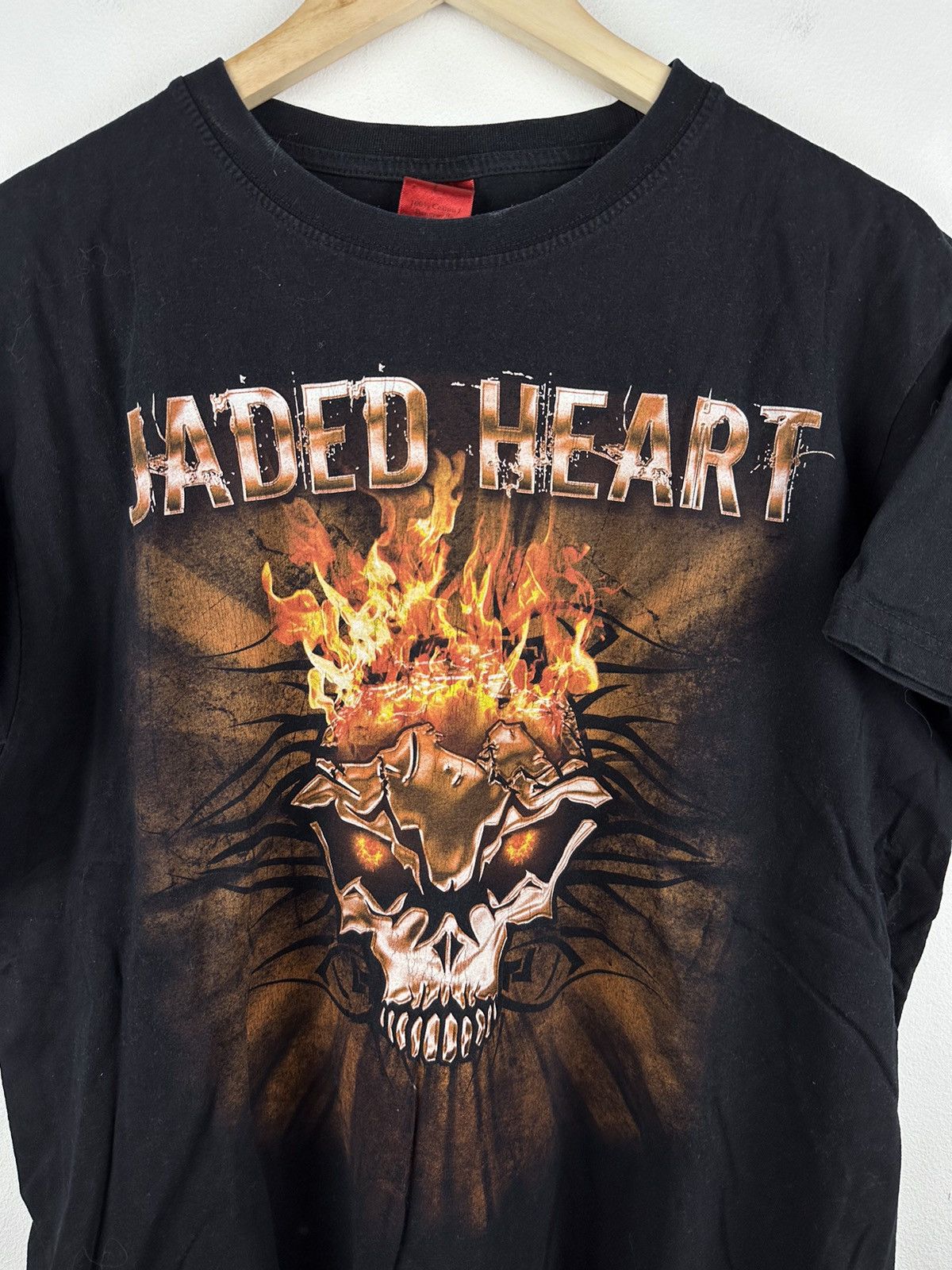 Band Tees × Vintage Jaded Heart Rumble Over Europe 2010 Tee Size US M / EU 48-50 / 2 - 3 Thumbnail