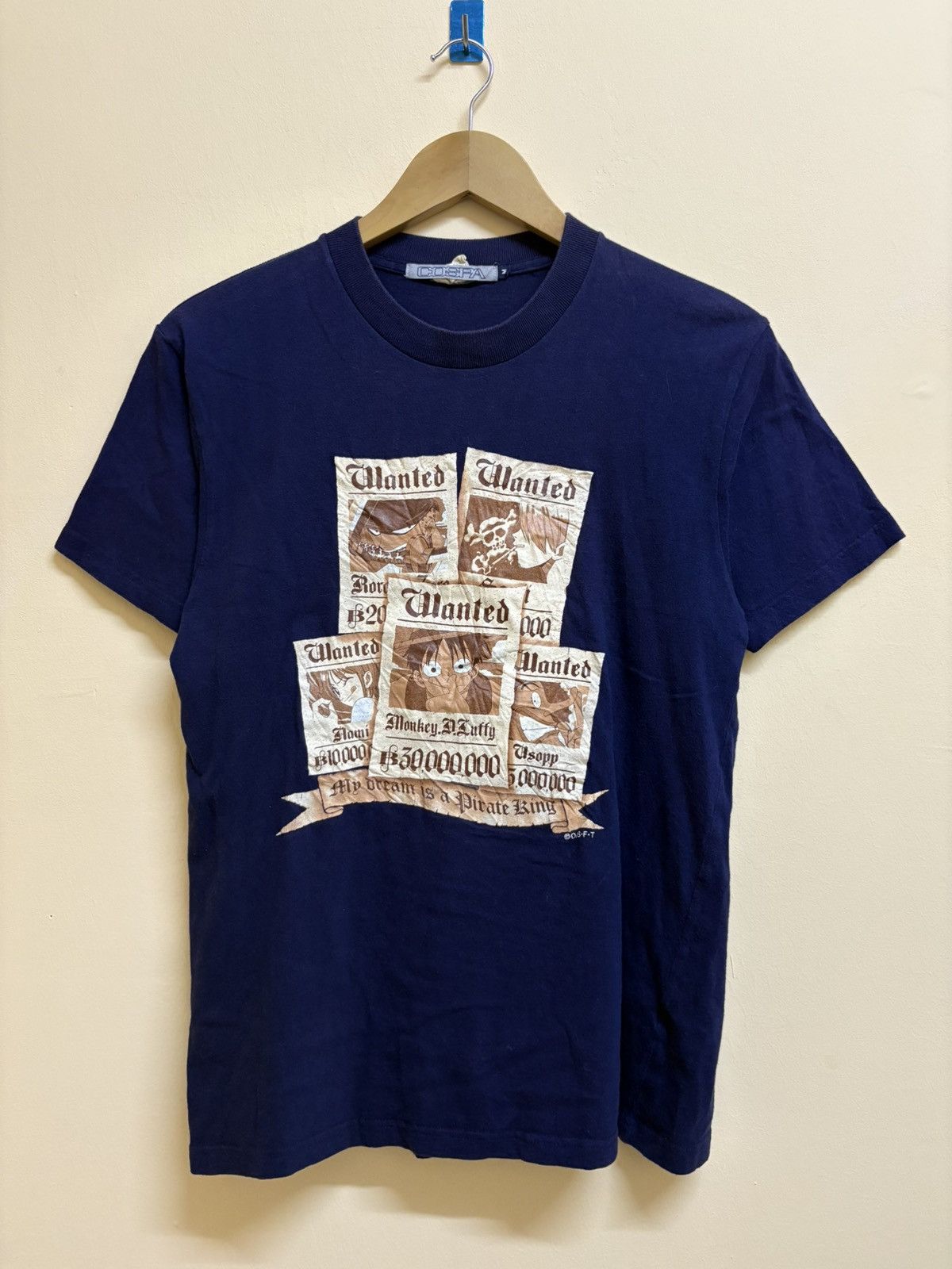 Anime Vintage 00 One Piece Anime Bounty Mugiwara Cospa Size US M / EU 48-50 / 2 - 2 Thumbnail