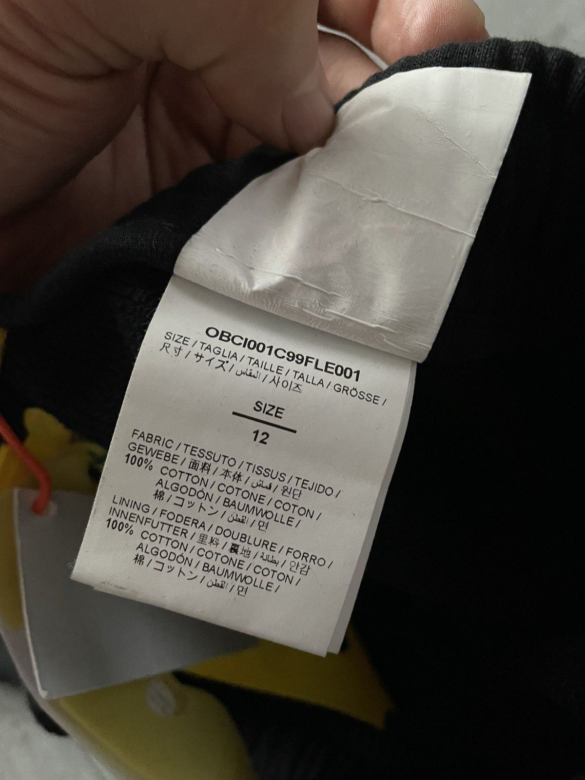 Off-White OFF-WHITE RUBBER ARROW SWEATSHORT⚡️ Size US 28 / EU 44 - 6 Thumbnail