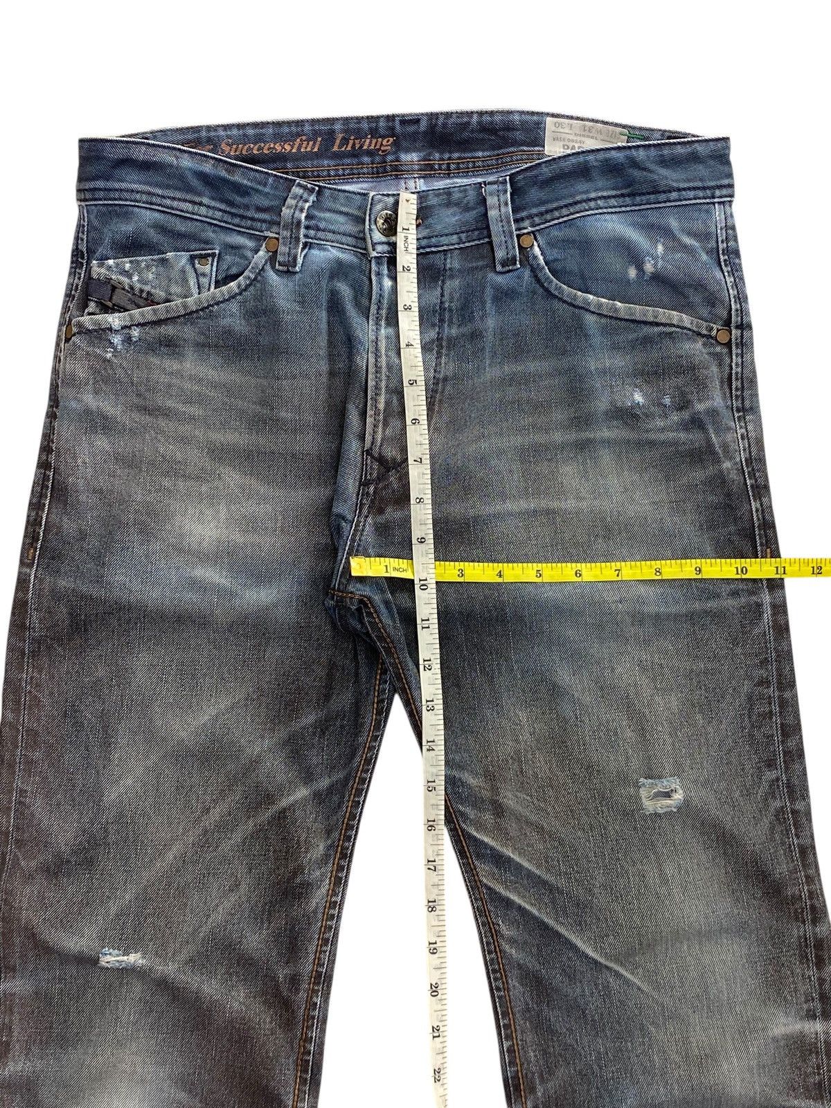 Diesel Diesel Darron Grunge Faded Ripped Style Jeans Size US 34 / EU 50 - 8 Thumbnail
