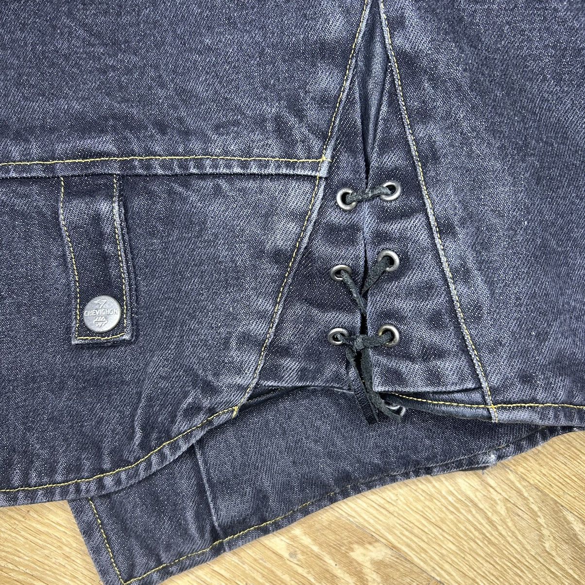 Chevignon × Japanese Brand Vintage Chevignon Denim Bomber Jacket Size US XL / EU 56 / 4 - 5 Thumbnail