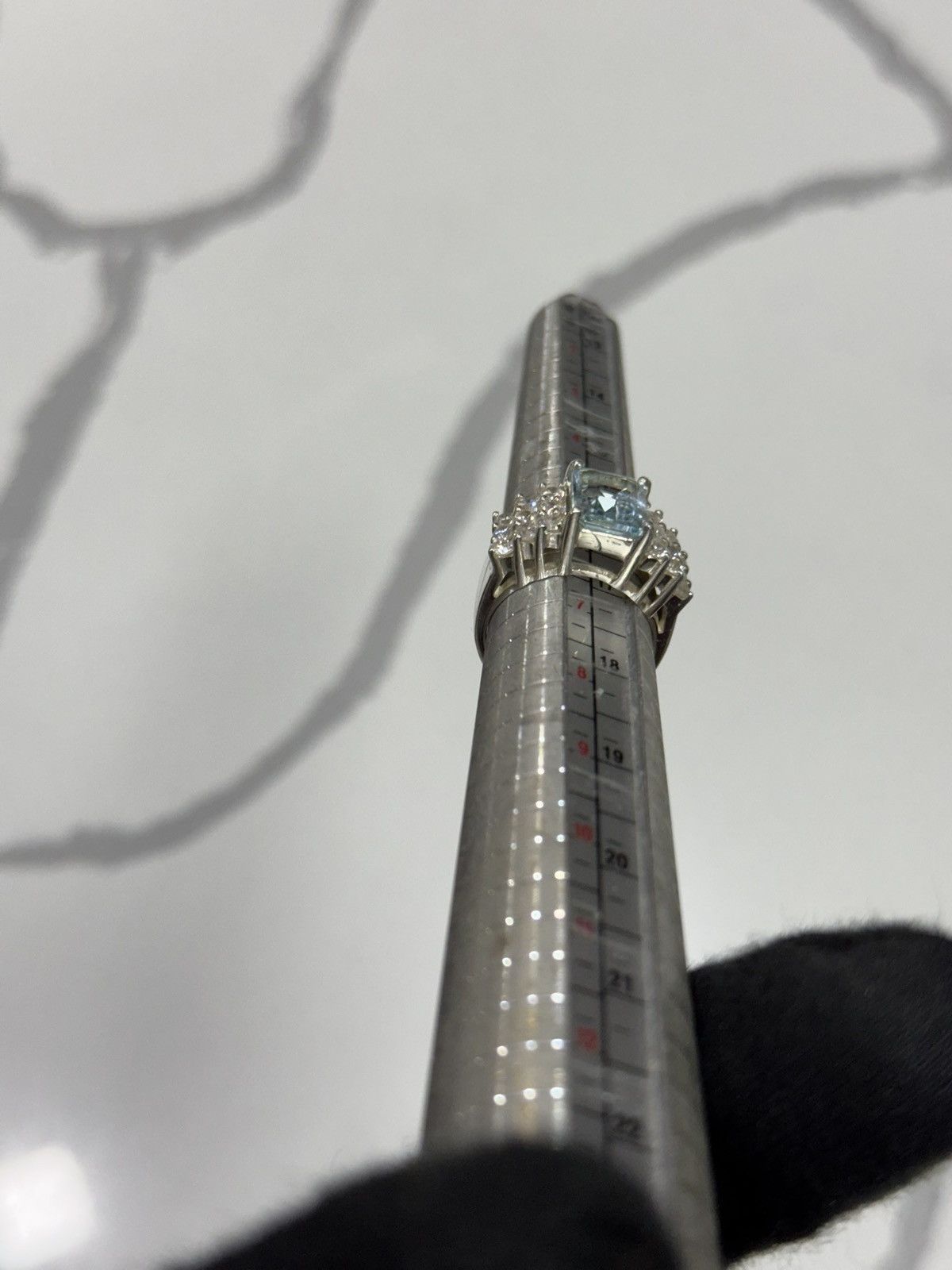 Jewelry Fessenden & Co. silver ring with aquamarine & topaz gems Size ONE SIZE - 11 Thumbnail
