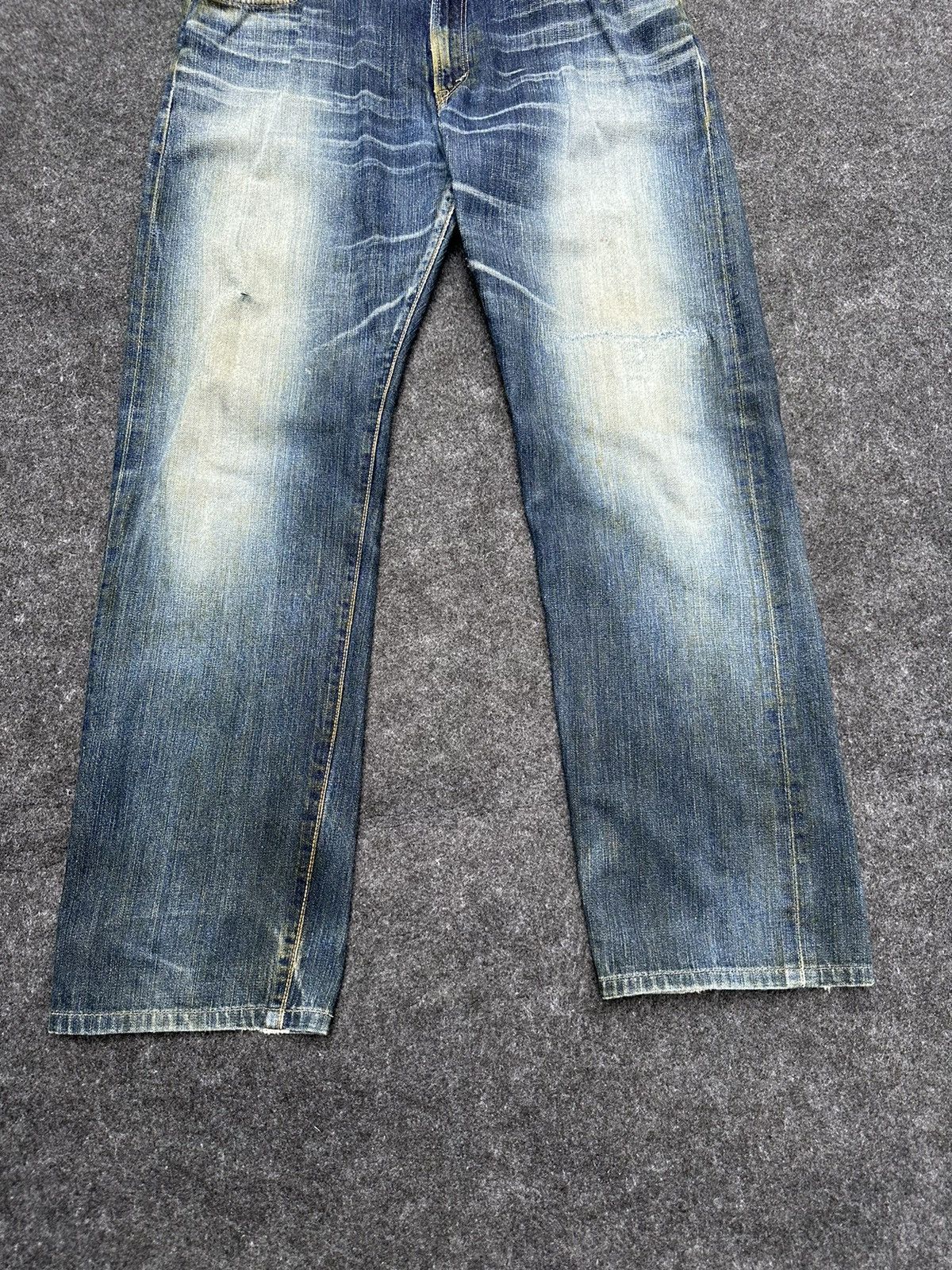 Edwin Vintage Edwin 505s Selvedge Dirty Style Denim 36x32 D66 Size US 36 / EU 52 - 2 Thumbnail