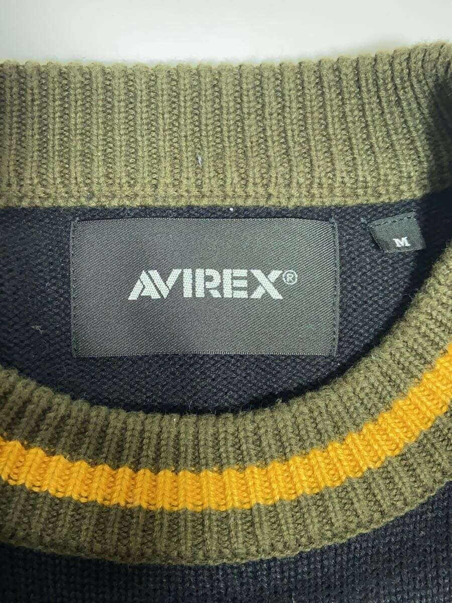 Avirex Avirex Acrylic Knit Sweater Black Size US M / EU 48-50 / 2 - 3 Thumbnail