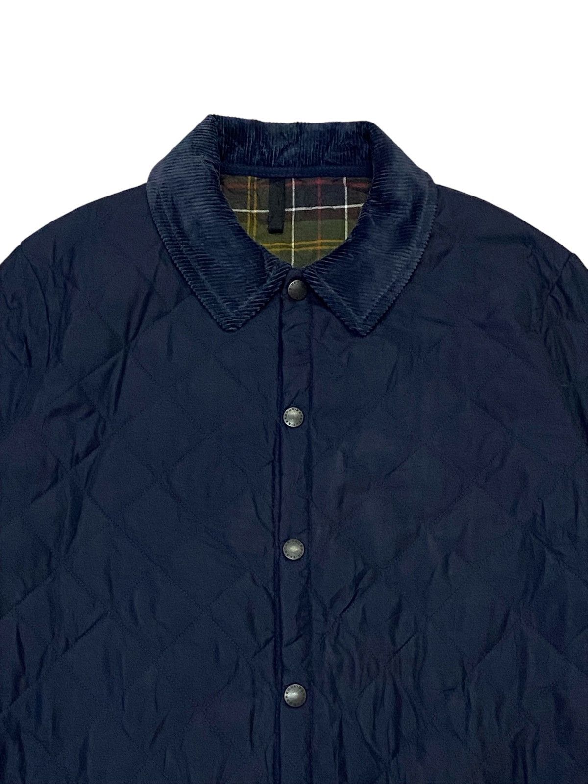 Barbour Barbour Heritage Liddesdale Quilted Snap Button Jacket Size US L / EU 52-54 / 3 - 8 Thumbnail