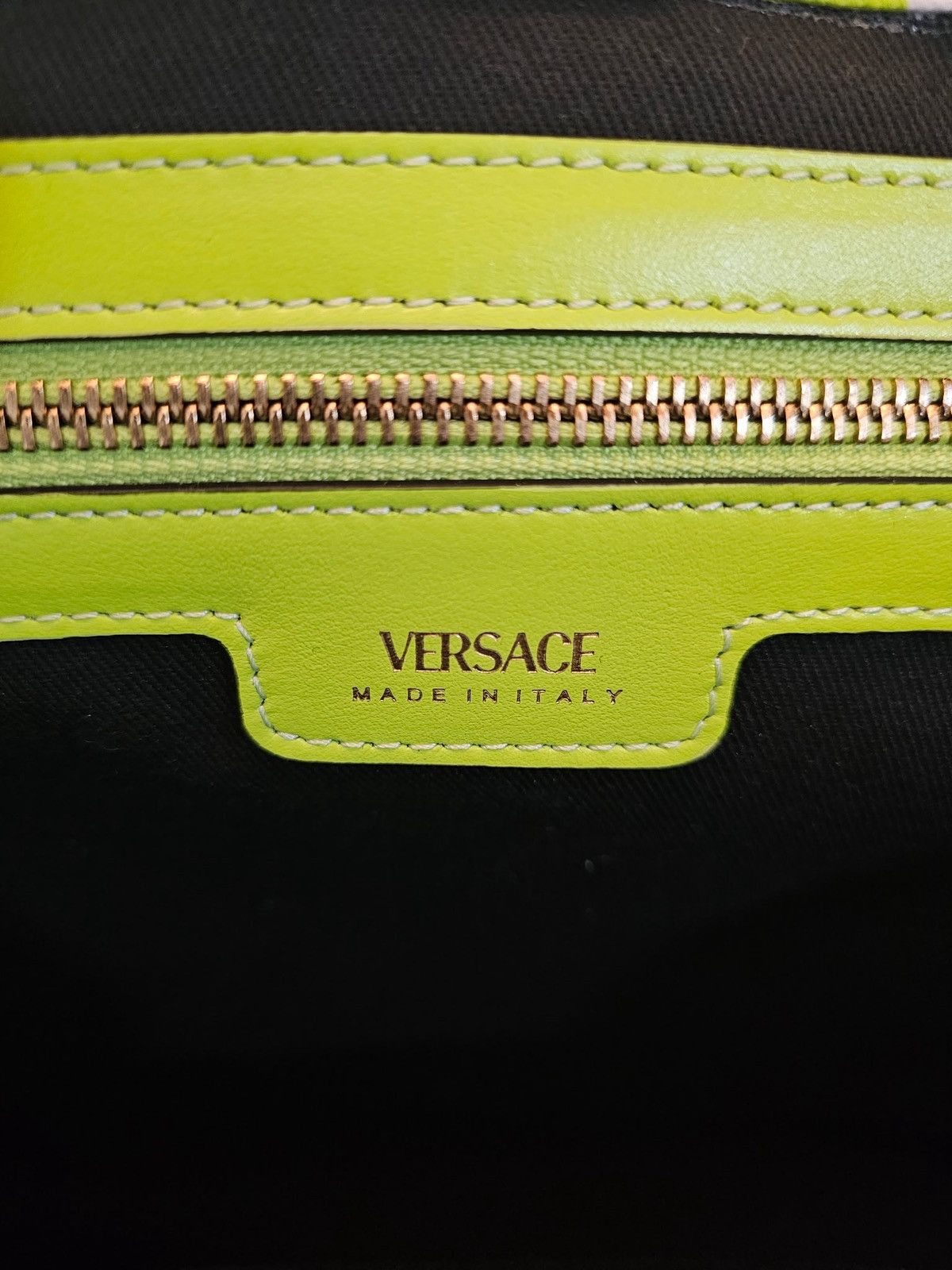 Versace Versace La Medusa logo print canvas tote Size ONE SIZE - 3 Thumbnail