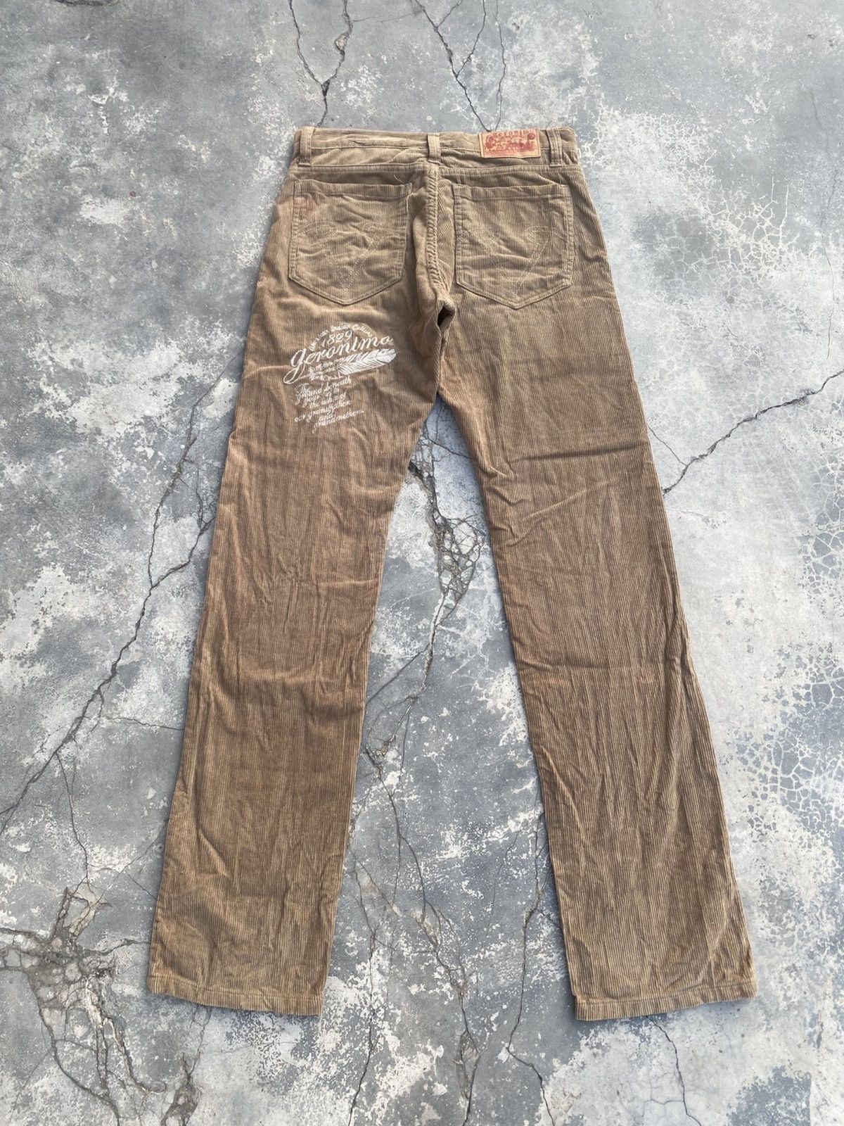 Hysteric Glamour × Japanese Brand GERONIMO Corduroy Bushpant Arizona Patches Size US 28 / EU 44 - 2 Thumbnail