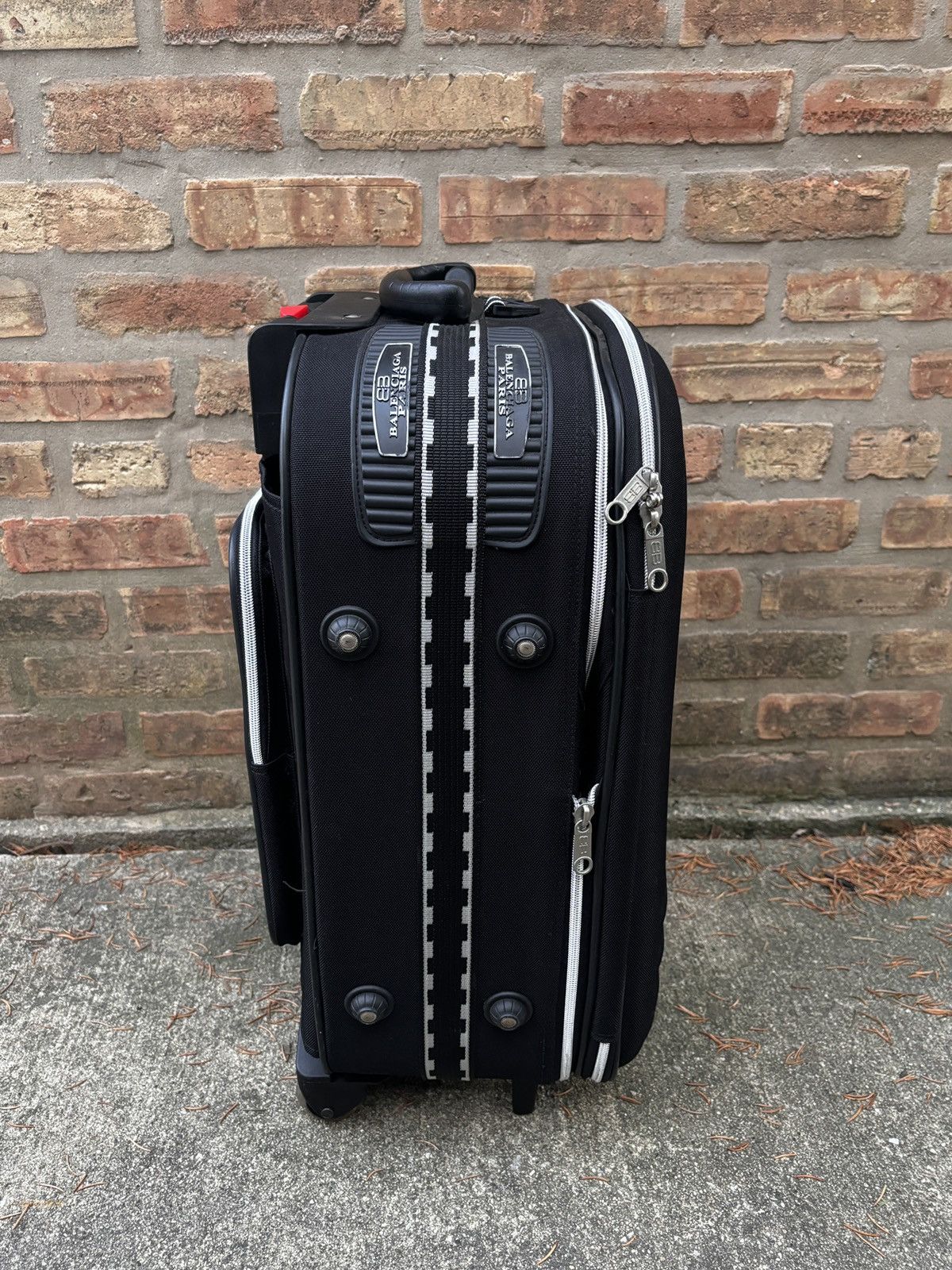 Balenciaga Vintage Balenciaga Carry On Luggage Suitcase Rolling Size ONE SIZE - 8 Thumbnail