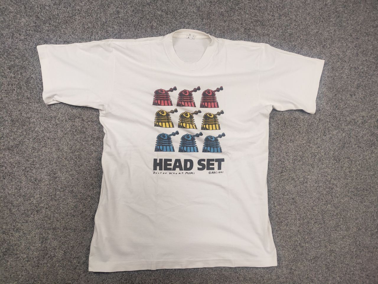 Vintage Vintage 1991's Heat Set Doctor Who at Momi Graphic Shirt Tee Size US L / EU 52-54 / 3 - 5 Thumbnail