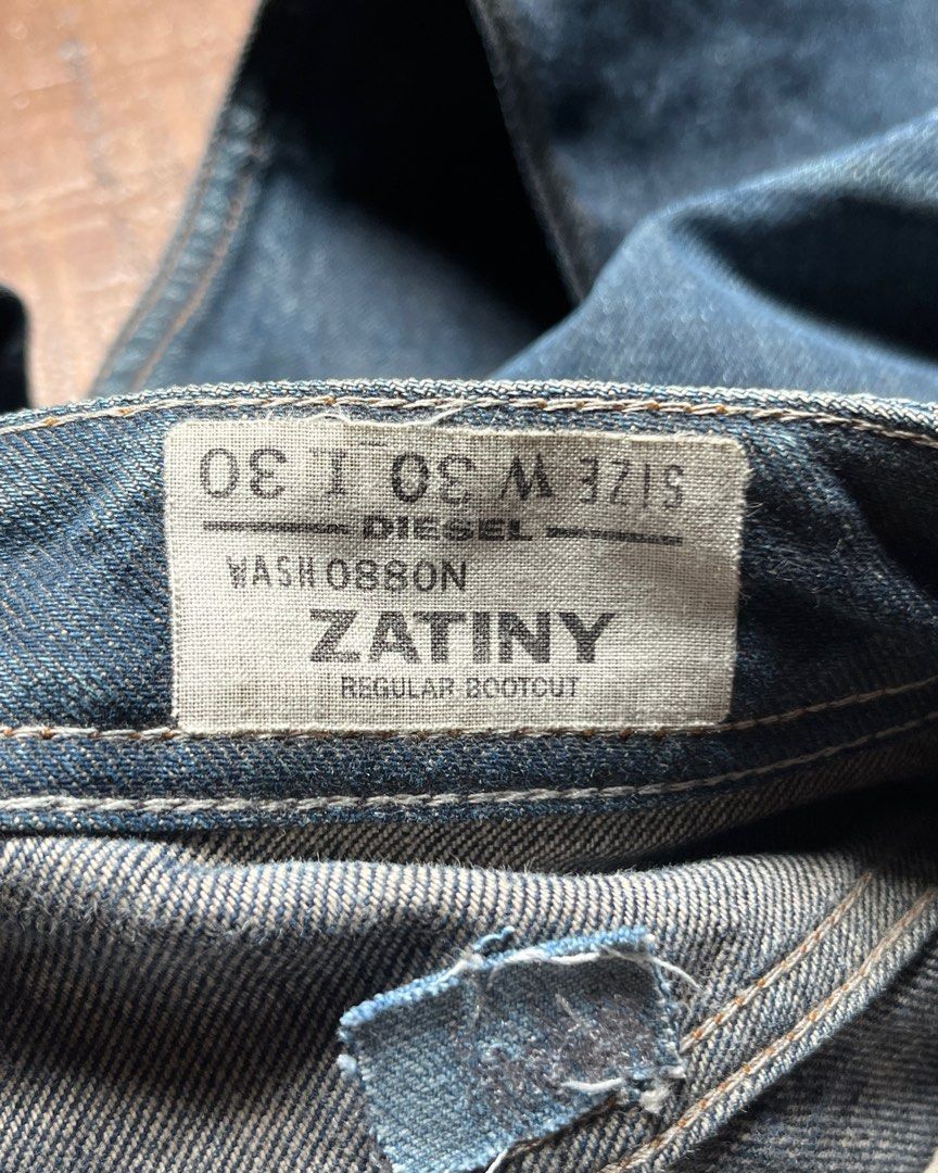 Diesel × Vintage Vintage Diesel washing fading denim Size US 34 / EU 50 - 6 Thumbnail