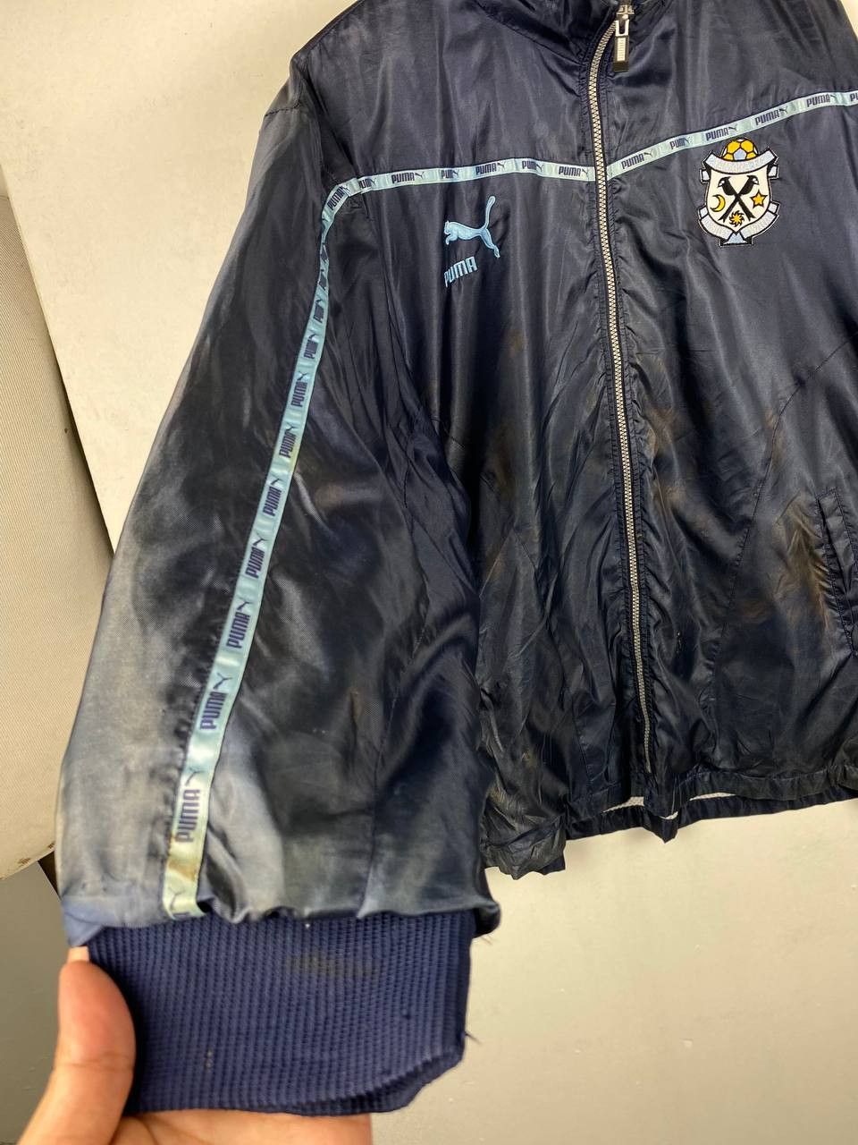 Puma vintage puma jubilo iwata japan faded jacket Size US XXL / EU 58 / 5 - 4 Thumbnail