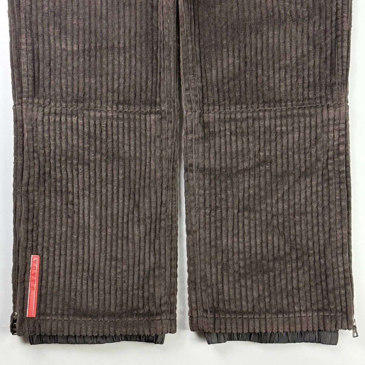 Prada Prada - Red Tab Corduroy Nylon Pants Size US 34 / EU 50 - 5 Thumbnail