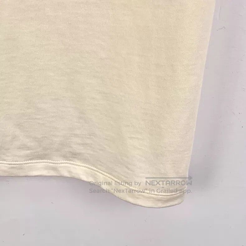 Gucci Gucci Beige Mickey Mouse Letter Print Cotton Round-neck Sh Size US XS / EU 42 / 0 - 4 Thumbnail
