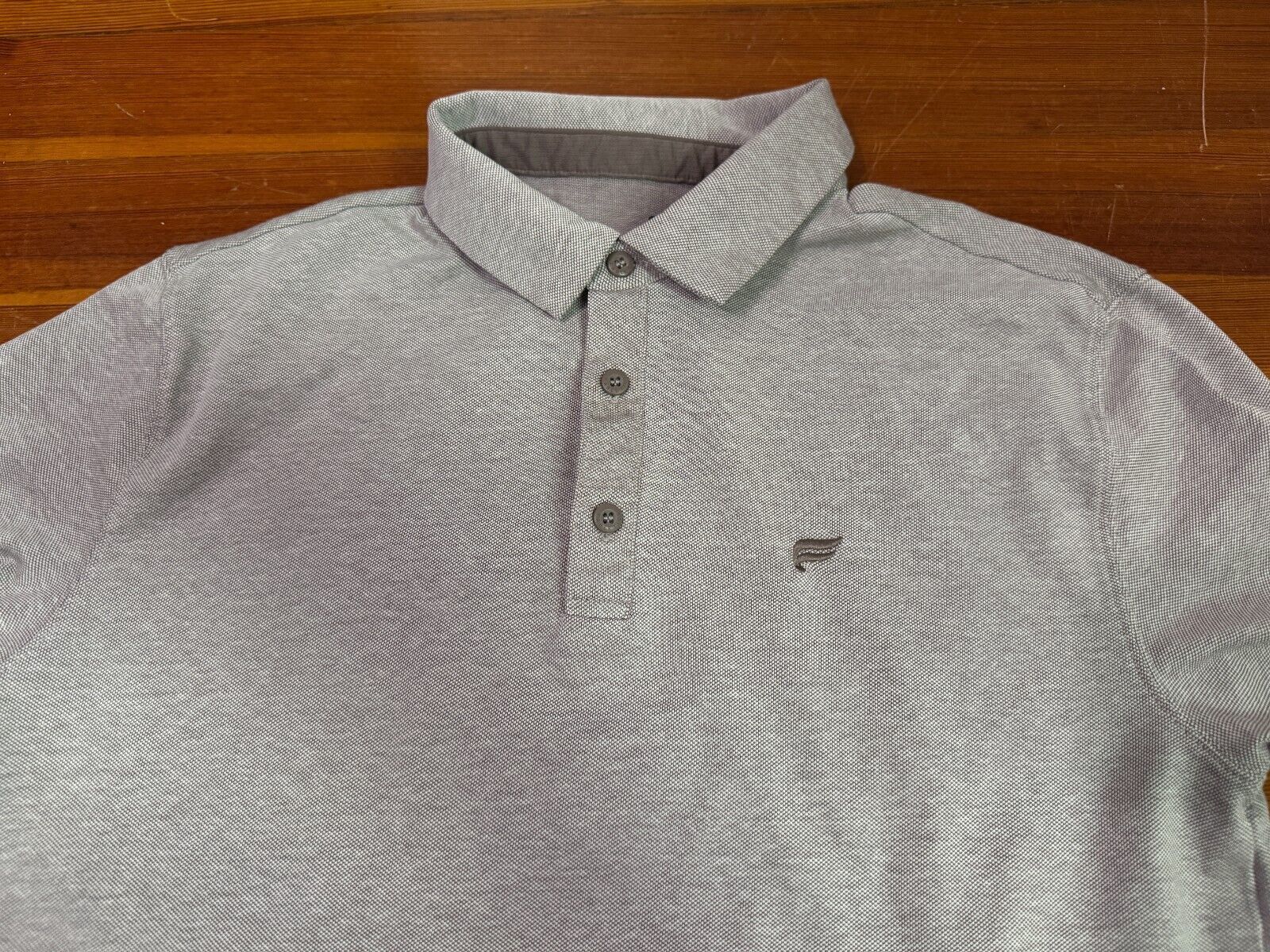 Fabletics Fabletics The Dash Polo Shirt Desert Shadows Heather Small Size US S / EU 44-46 / 1 - 3 Thumbnail