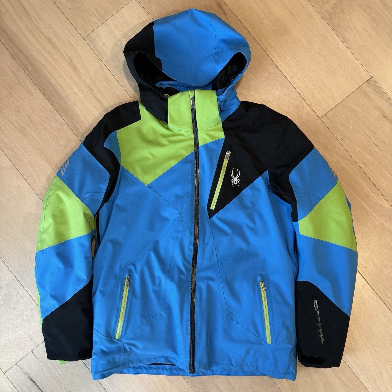 Spyder Spyder Leader Ski Jacket M Multicolor Snowboard Hooded Parka Size US M / EU 48-50 / 2 - 2 Thumbnail