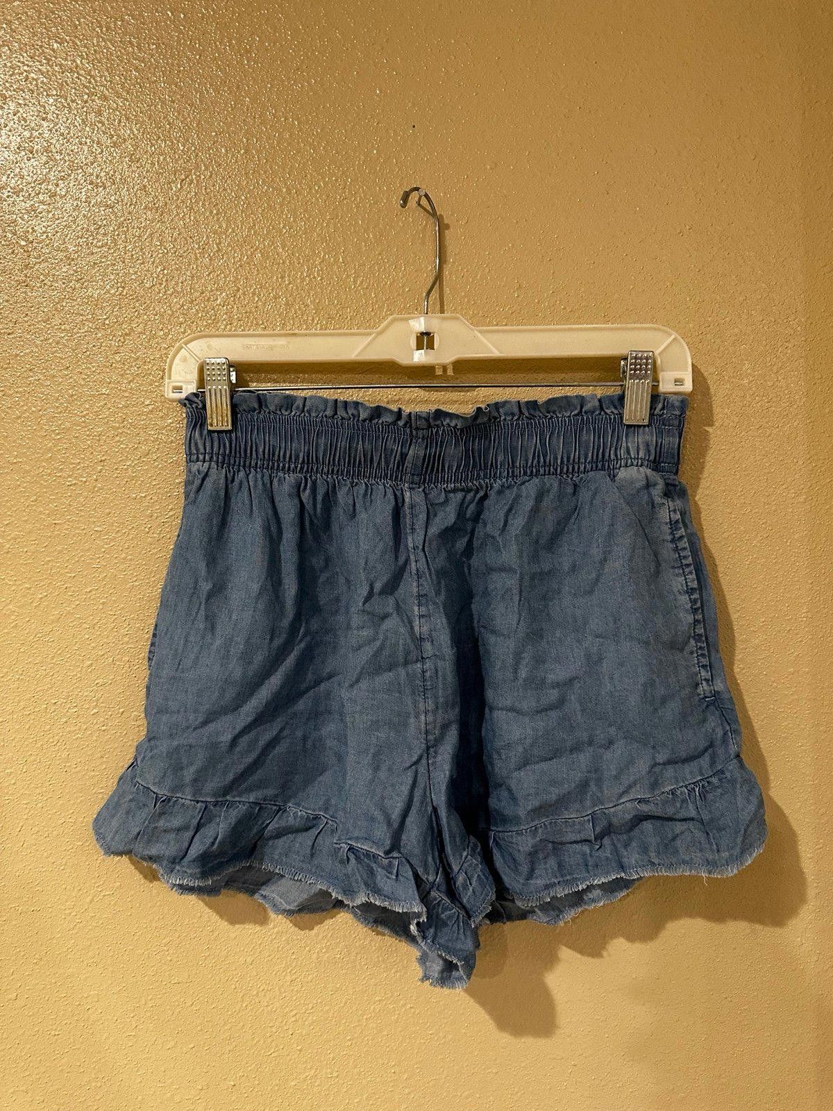 Designer aerie woman shorts blue Size 28" / US 6 / IT 42 - 1 Thumbnail