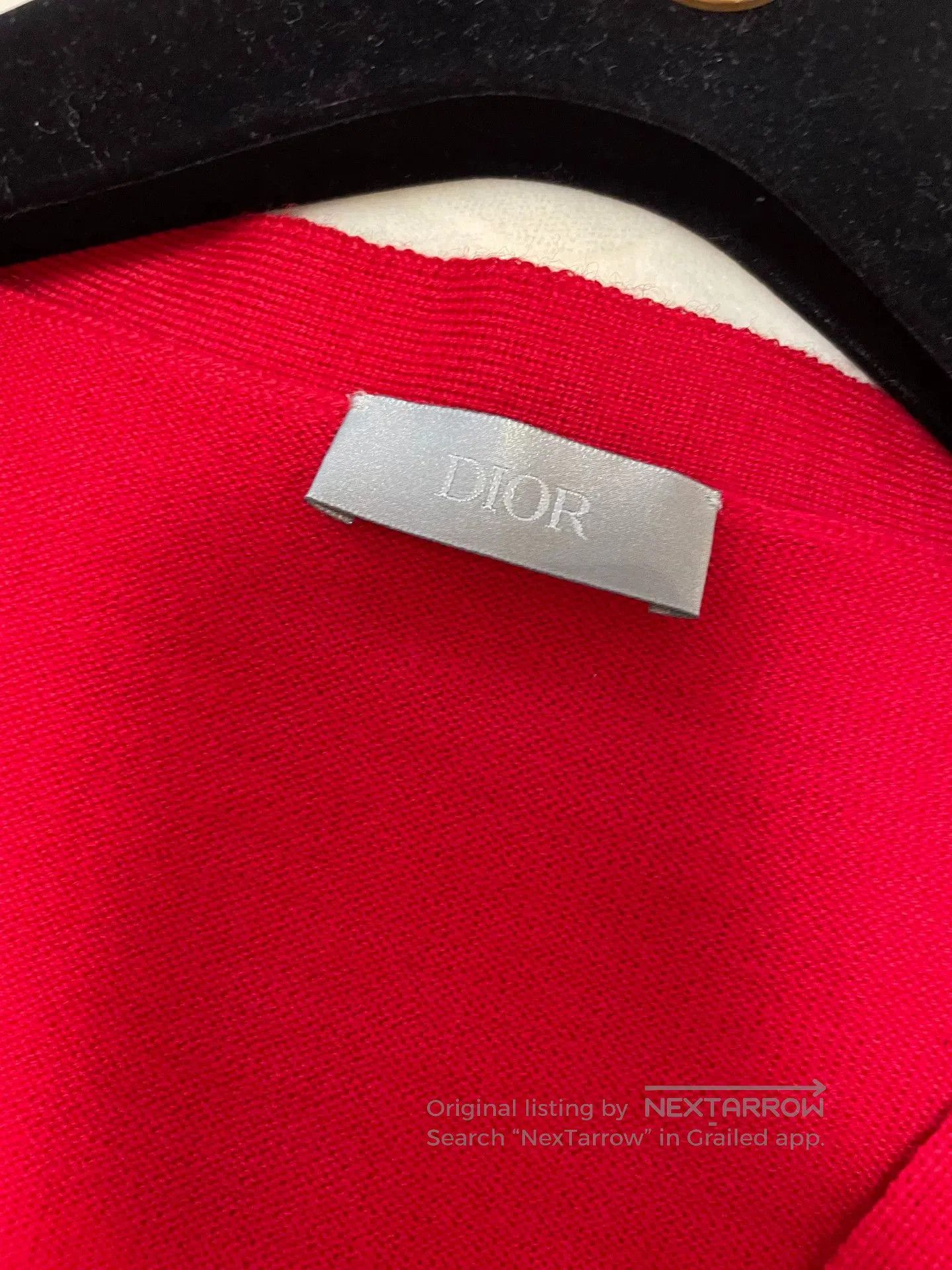 Dior Dior Red Cardigan. Size M / US 6-8 / IT 42-44 - 3 Thumbnail