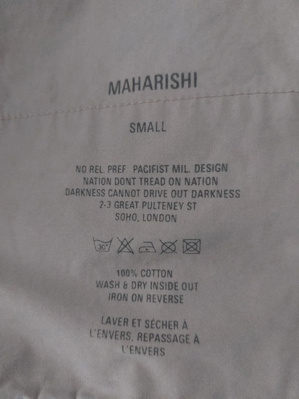 Maharishi Maharishi Patchwork Shirt Size L / US 10 / IT 46 - 6 Thumbnail