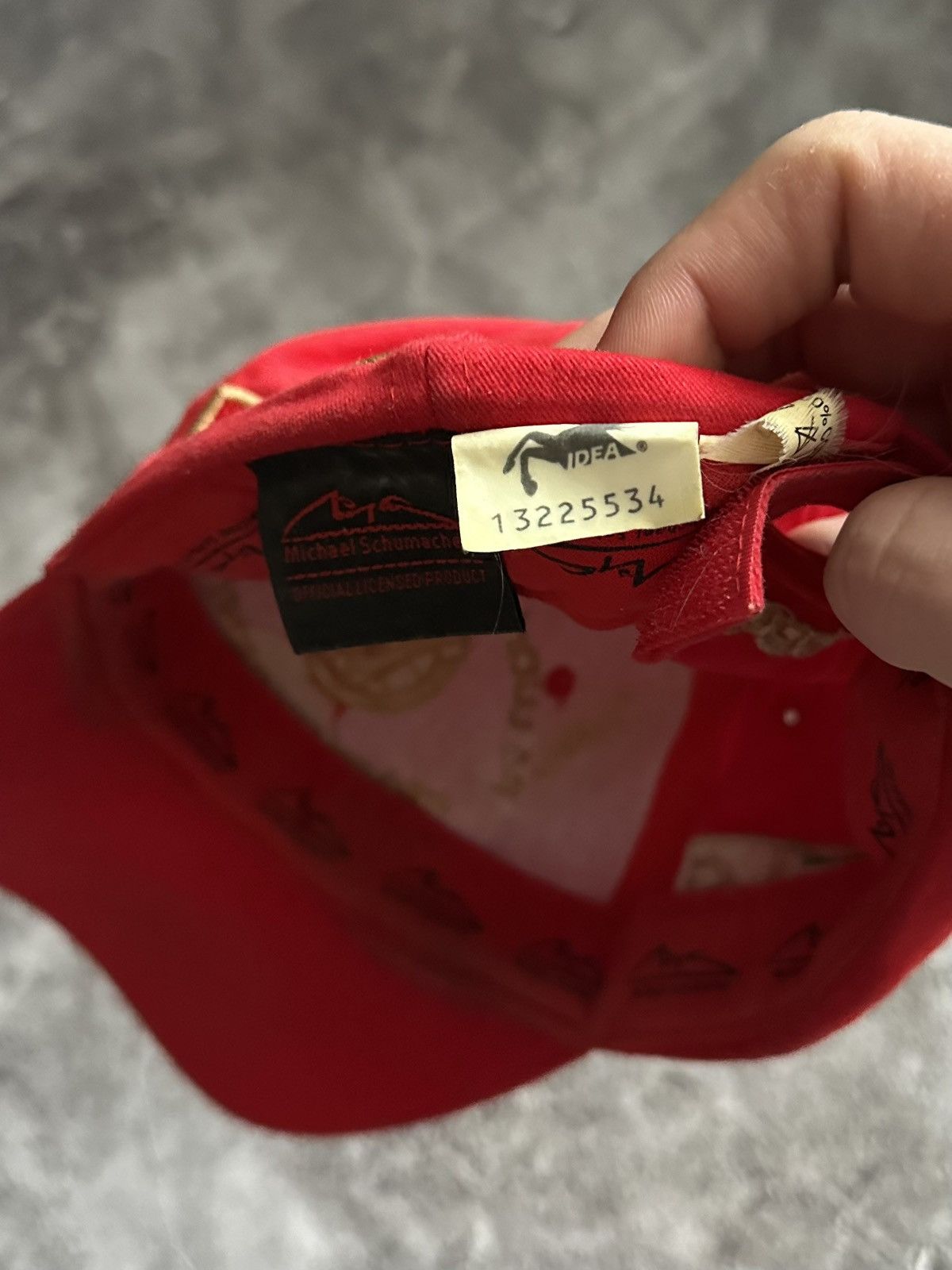 Formula 1 VINTAGE MICHAEL SCHUMACHER F1 World Champion Formula 1 Cap Size ONE SIZE - 6 Thumbnail