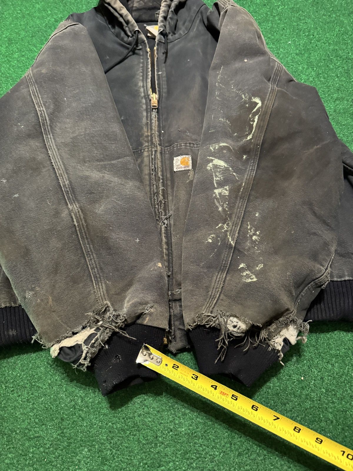 Carhartt Carhartt J130 J140 Grunge Distressed XXL Jacket Boxy 30x29 Size US XXL / EU 58 / 5 - 9 Thumbnail