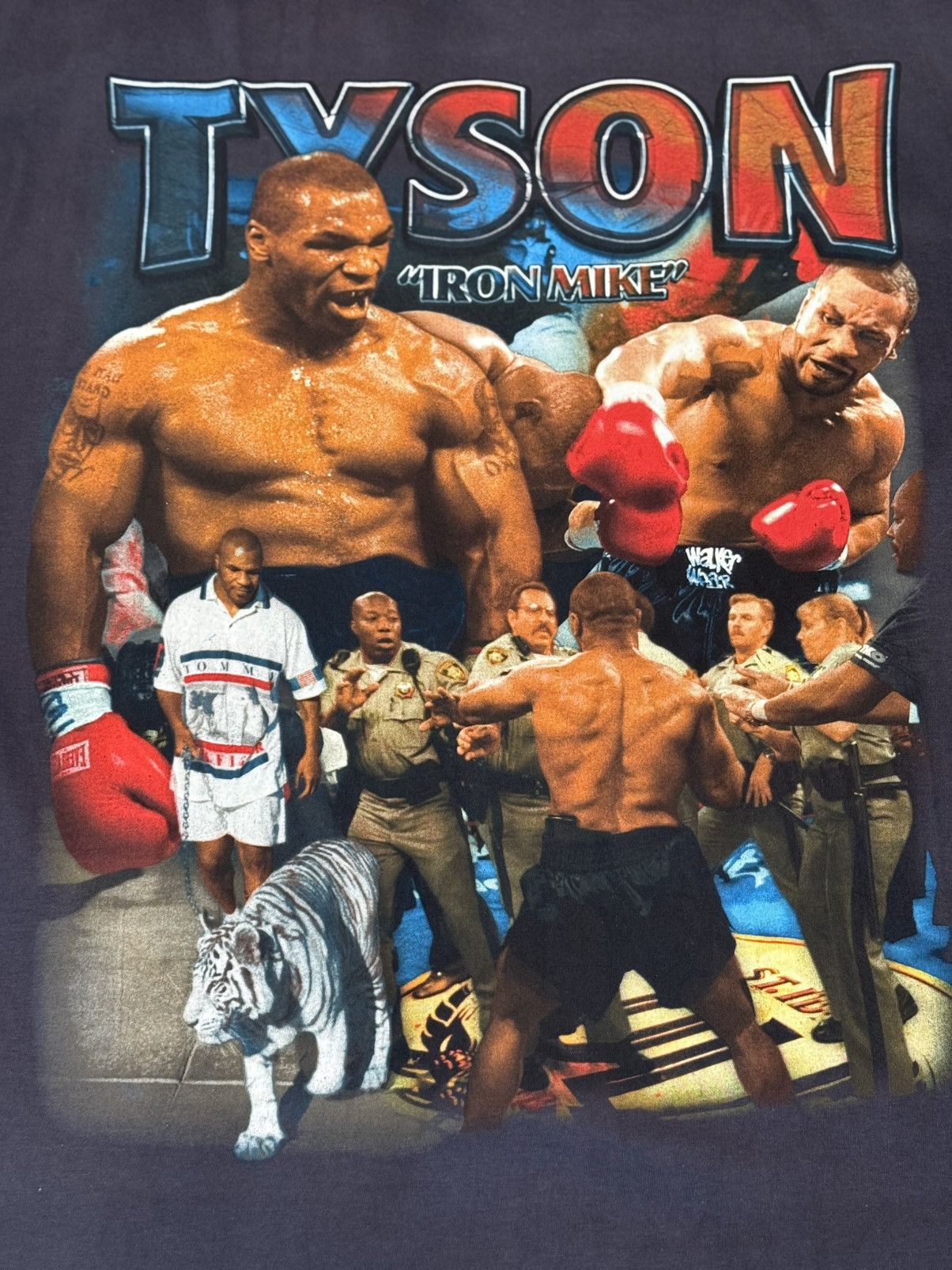 Marino Morwood Marino Morwood Iron Mike Tyson T-Shirt Black - Large Rap Tee Size US L / EU 52-54 / 3 - 7 Thumbnail