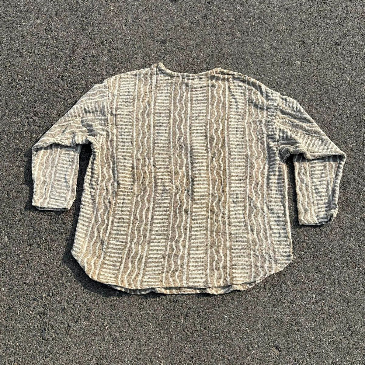 Vintage Lakshmi India Woven Stripe Pullover – Made in India Size US XL / EU 56 / 4 - 10 Thumbnail