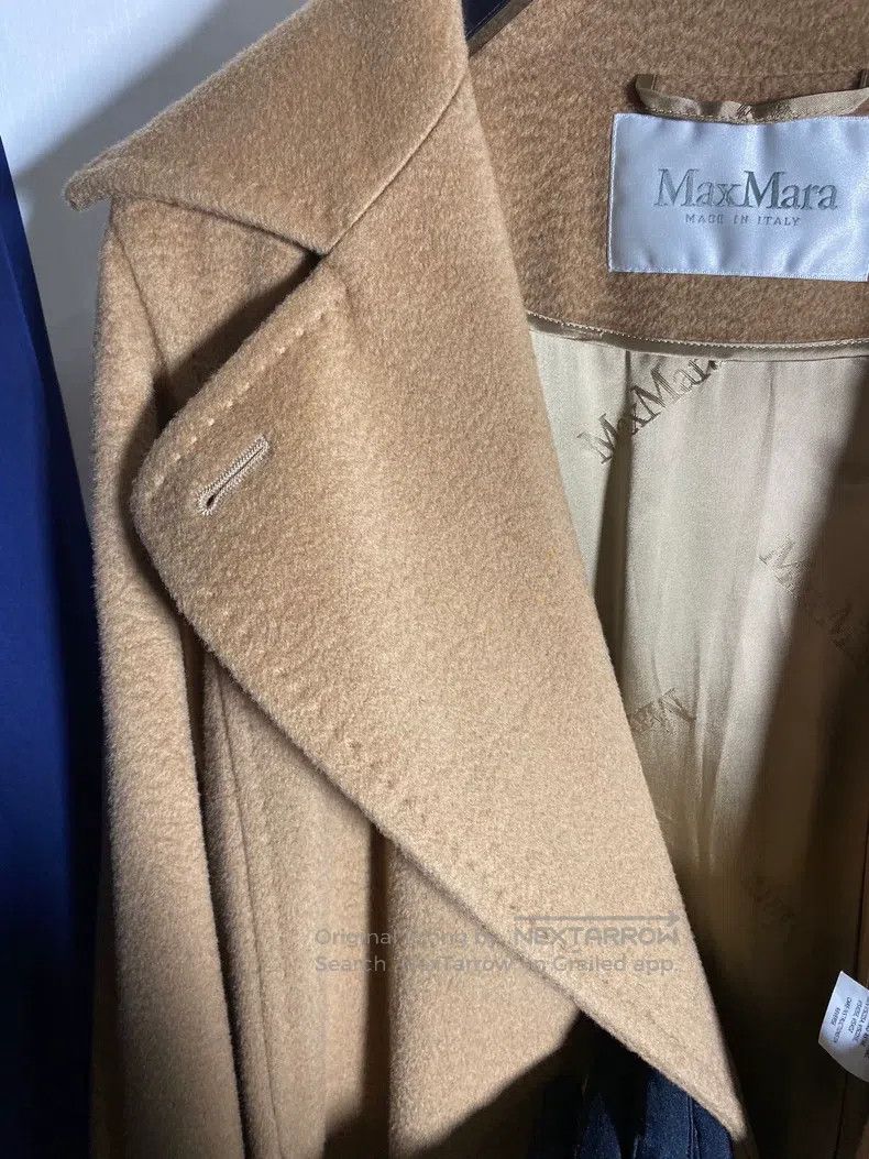 Max Mara Max Mara Camel Hair Belted Coat Size XS / US 0-2 / IT 36-38 - 3 Thumbnail