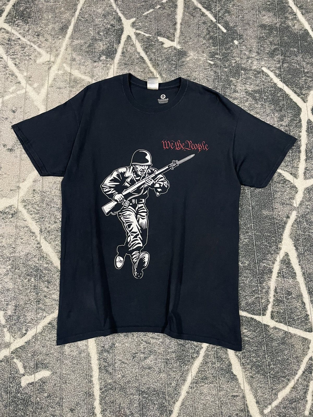 Third & Army VINTAGE US ARMY T SHIRT Size US L / EU 52-54 / 3 - 1 Thumbnail