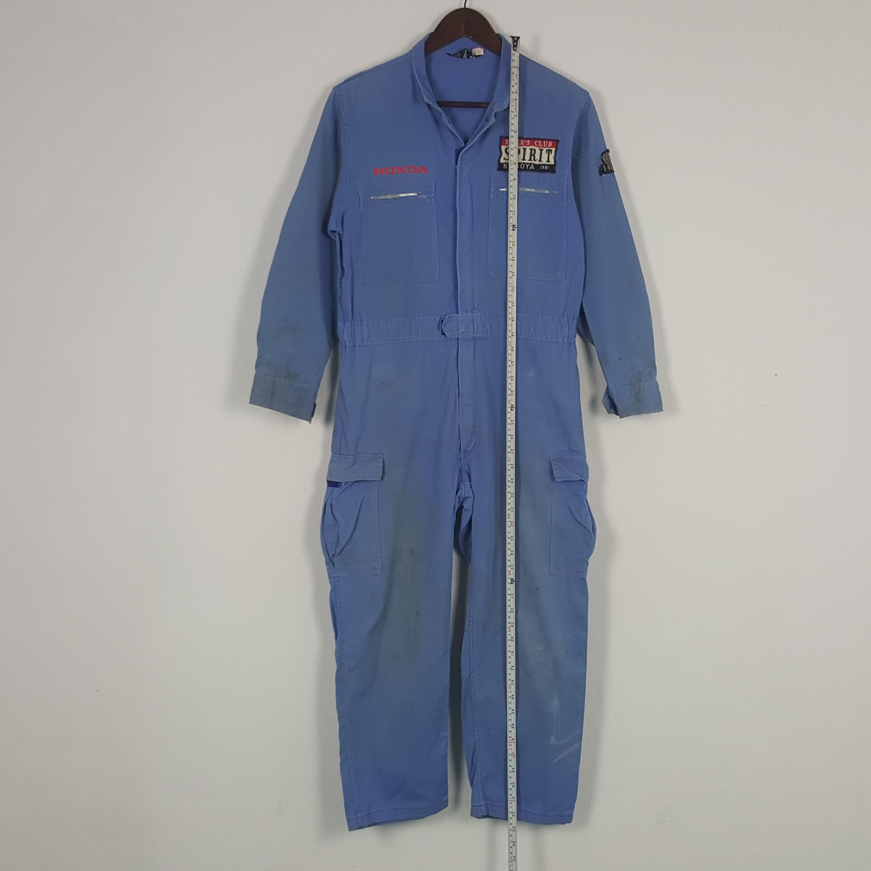 Honda × Vintage Vintage Honda Racing Team Coverall Jacket Size US S / EU 44-46 / 1 - 7 Thumbnail