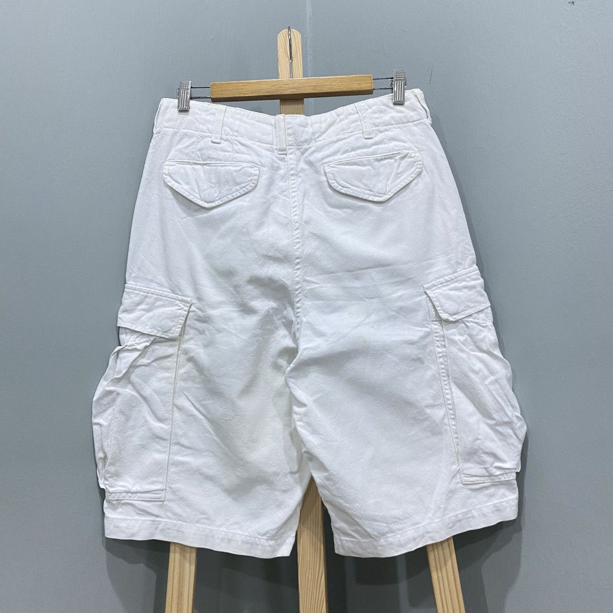 Nigel Cabourn Nigel Cabourn Archive Multi-Pocket Tactical Cargo Shorts Size US 30 / EU 46 - 4 Thumbnail