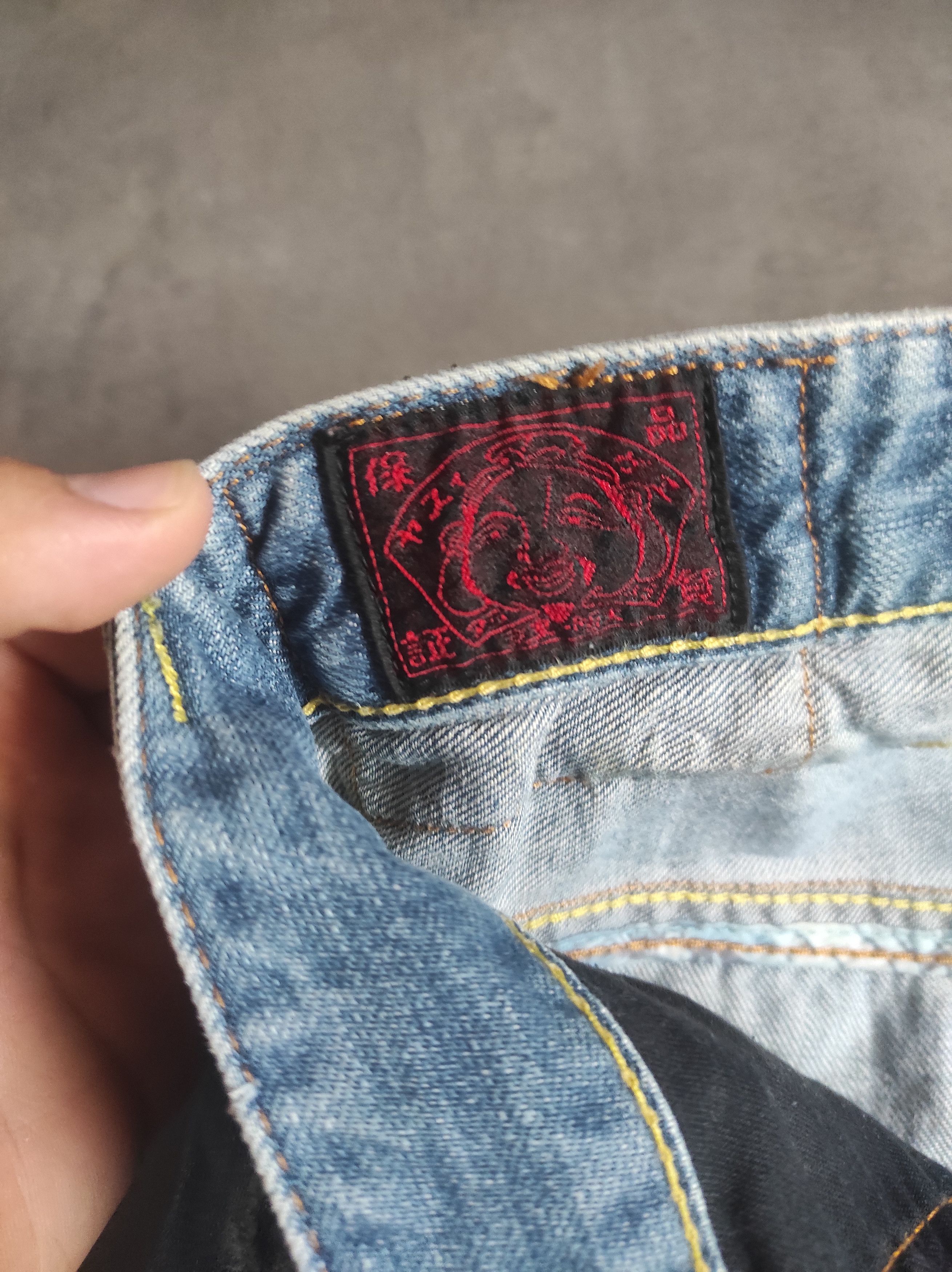 Evisu evisu seagull print jeans japan y2k Size US 31 - 4 Thumbnail