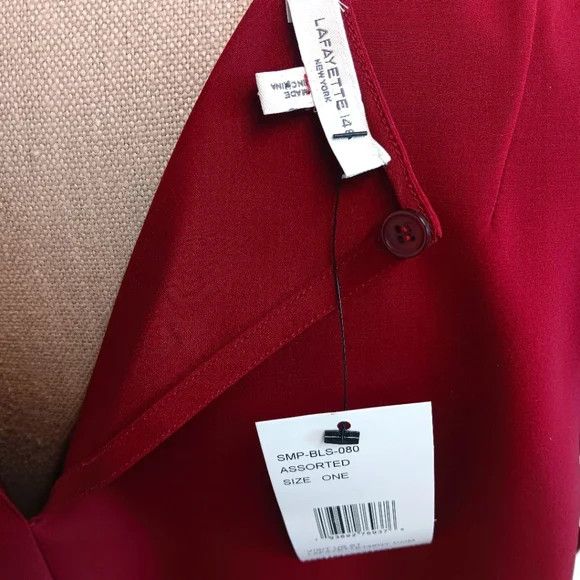 Lafayette 148 LAFAYETTE 148 NEW YORK Sleeveless Adela Silk Blouse - XXL Size XXL / US 16-18 / IT 52-54 - 7 Thumbnail