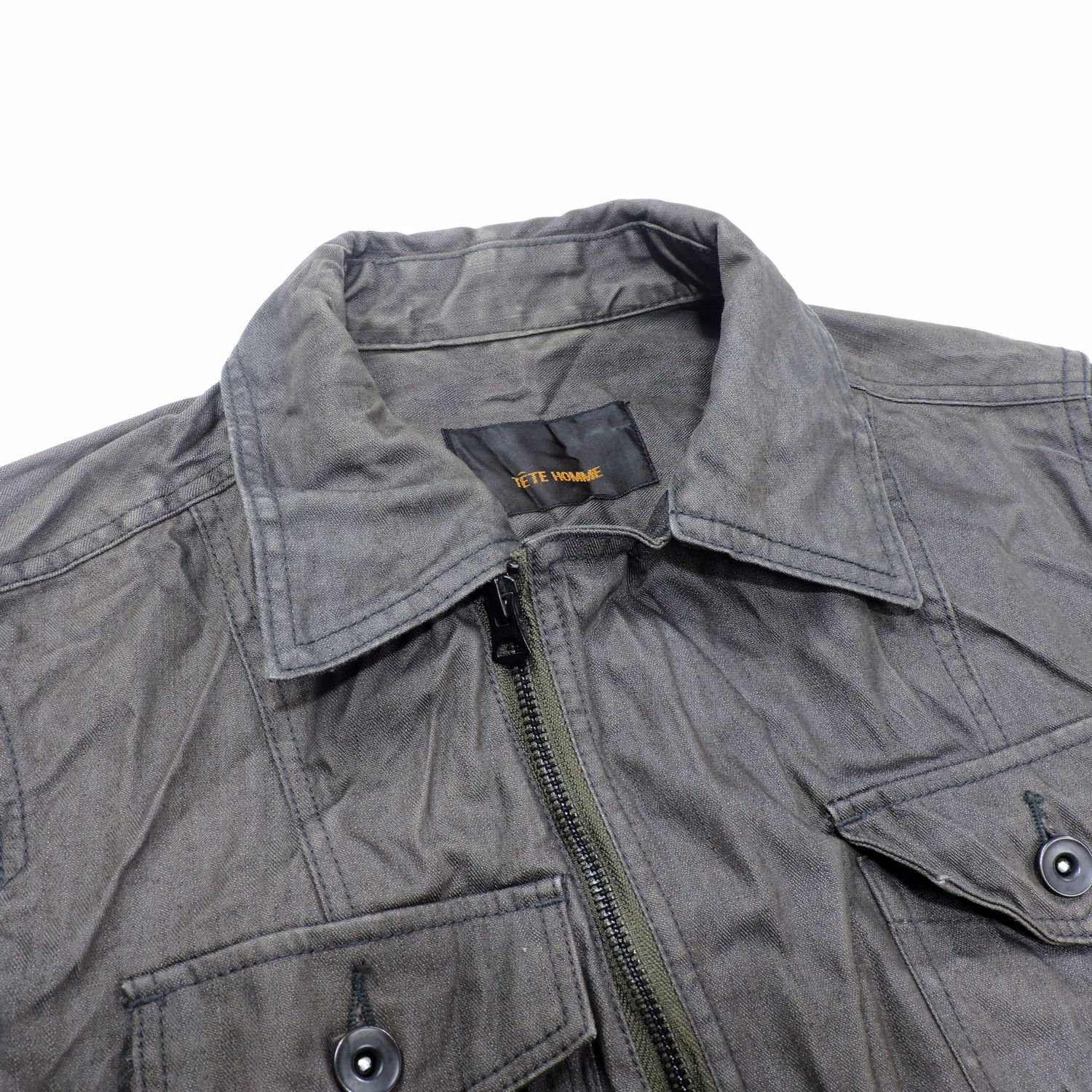 Tete Homme TÊTE HOMME BLACK DENIM JACKET Size US M / EU 48-50 / 2 - 8 Thumbnail