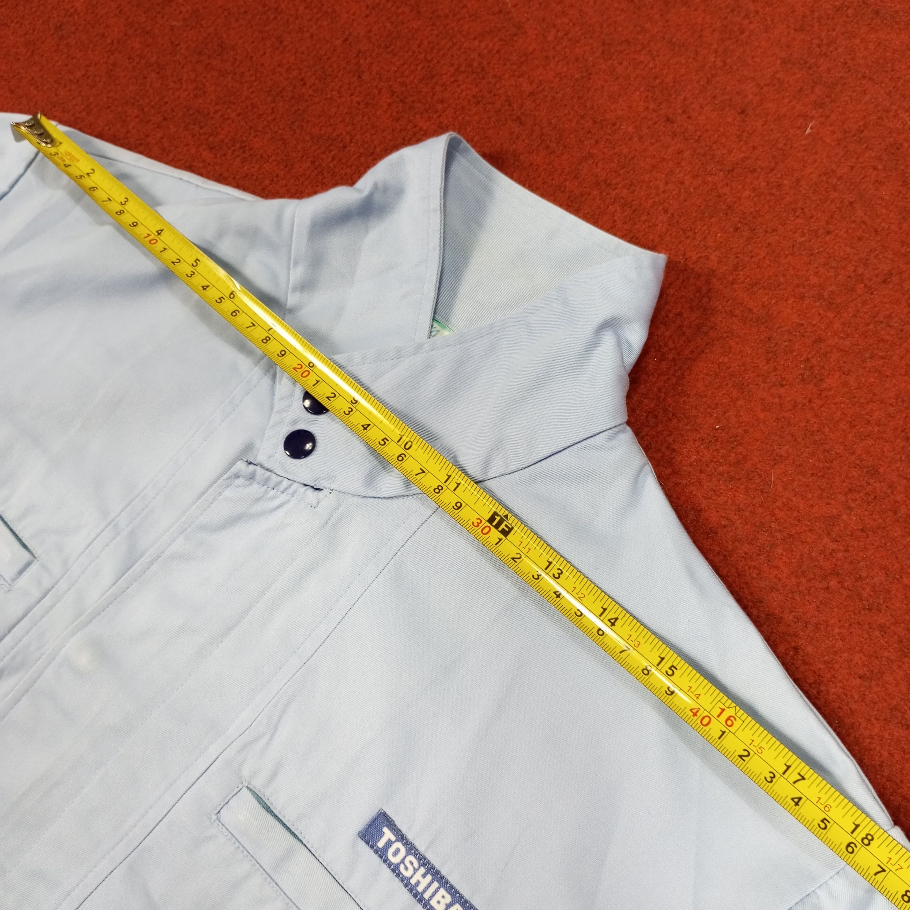 Japanese Brand × Vintage Toshiba Japanese Brand Workwear Style Jacket Size US M / EU 48-50 / 2 - 11 Thumbnail